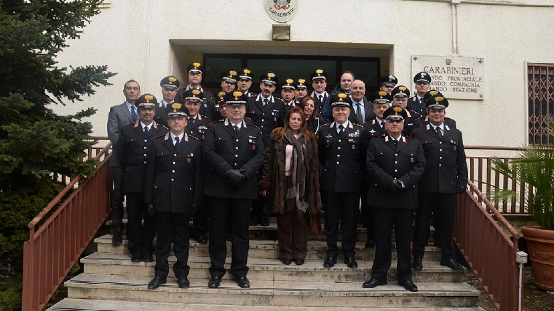 Isernia: Il nuovo prefetto di Isernia dr.ssa Cinzia Guercio in visita istituzionale al Comando Provinciale dei Carabinieri.