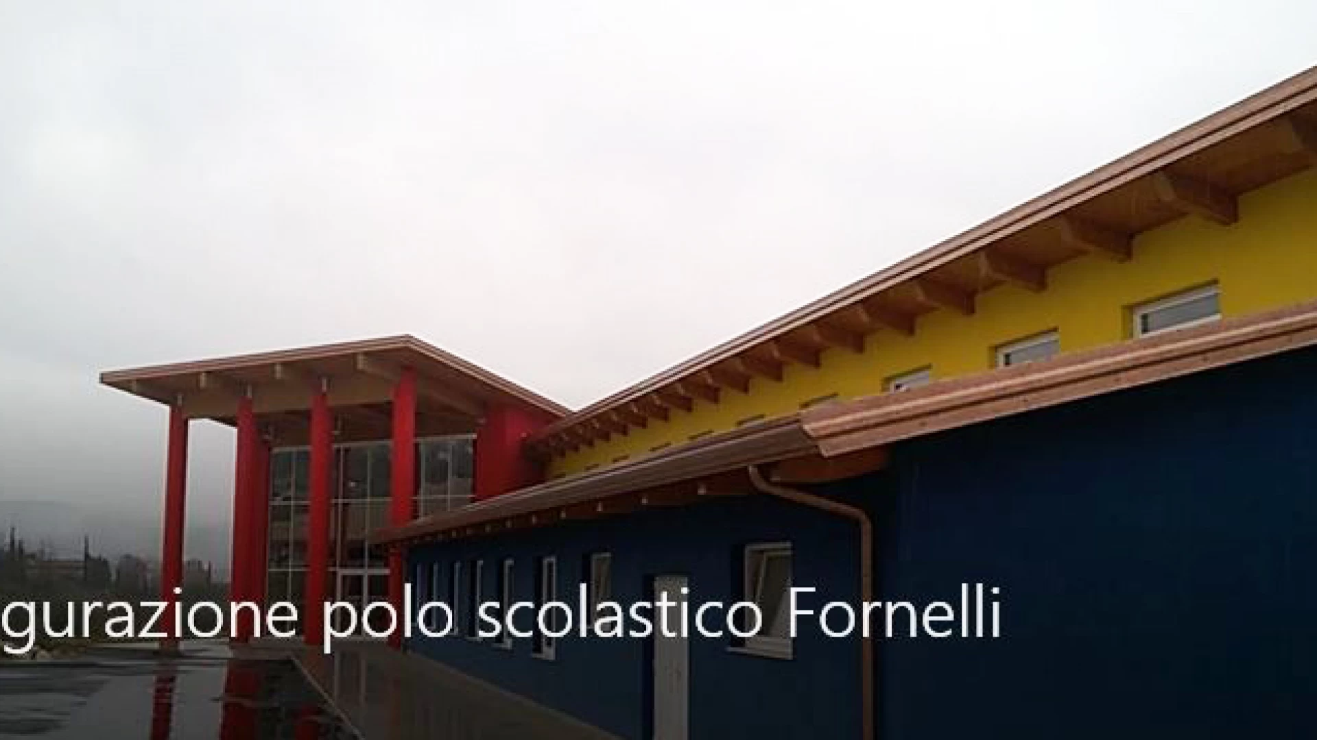 Fornelli: si inaugura domani il nuovo polo scolastico. Guarda il nostro servizio video