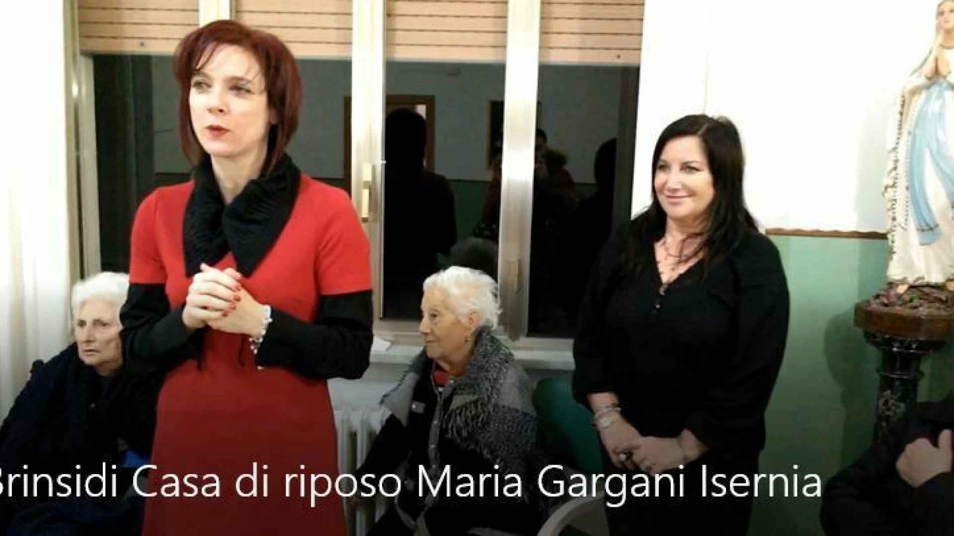 Isernia: il Brindisi di Fine anno presso la Casa di Riposo Maria Gargani. Un sorriso per quello che verrà…