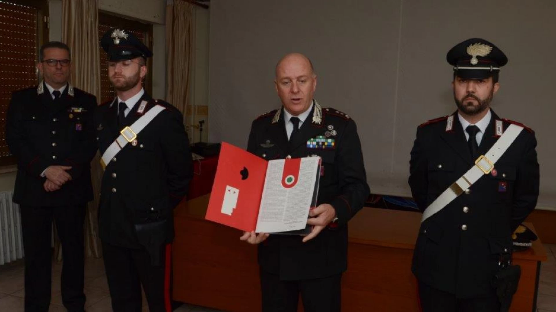 Isernia: presentato il calendario storico 2020 dell’Arma dei Carabinieri.