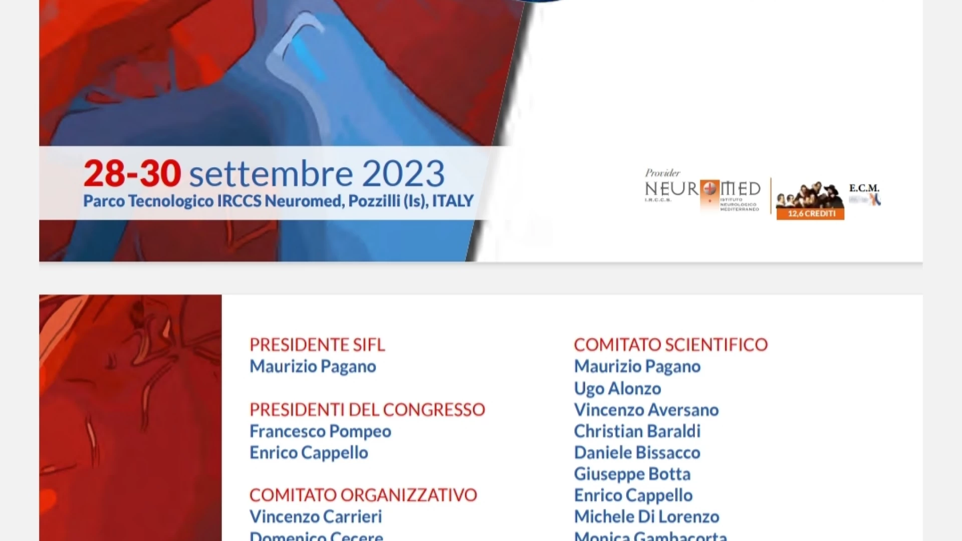 Pozzilli: al Neuromed il XXXII congresso nazionale Sifl.
