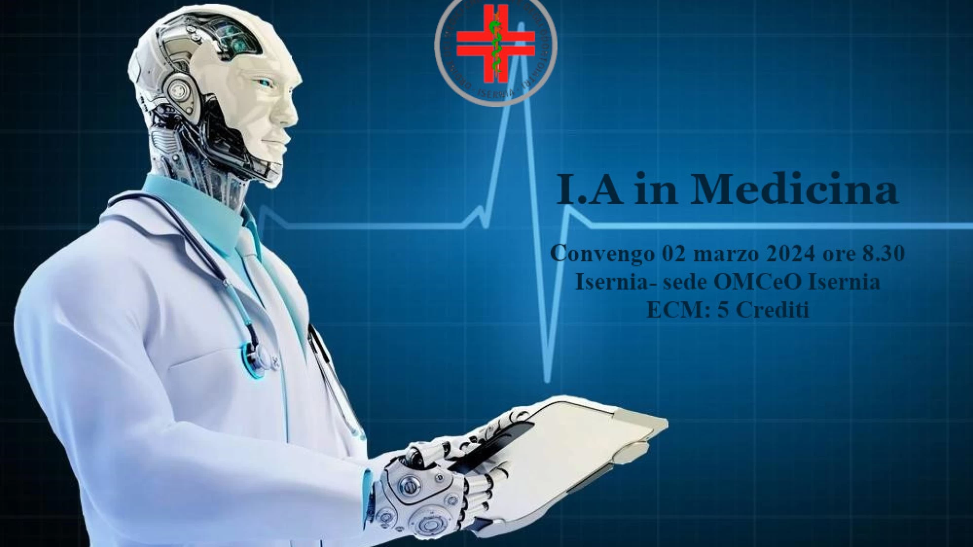 Isernia: intelligenza artificiale nel campo medico, interessante convegno promosso dall'Ordine dei Medici pentro.