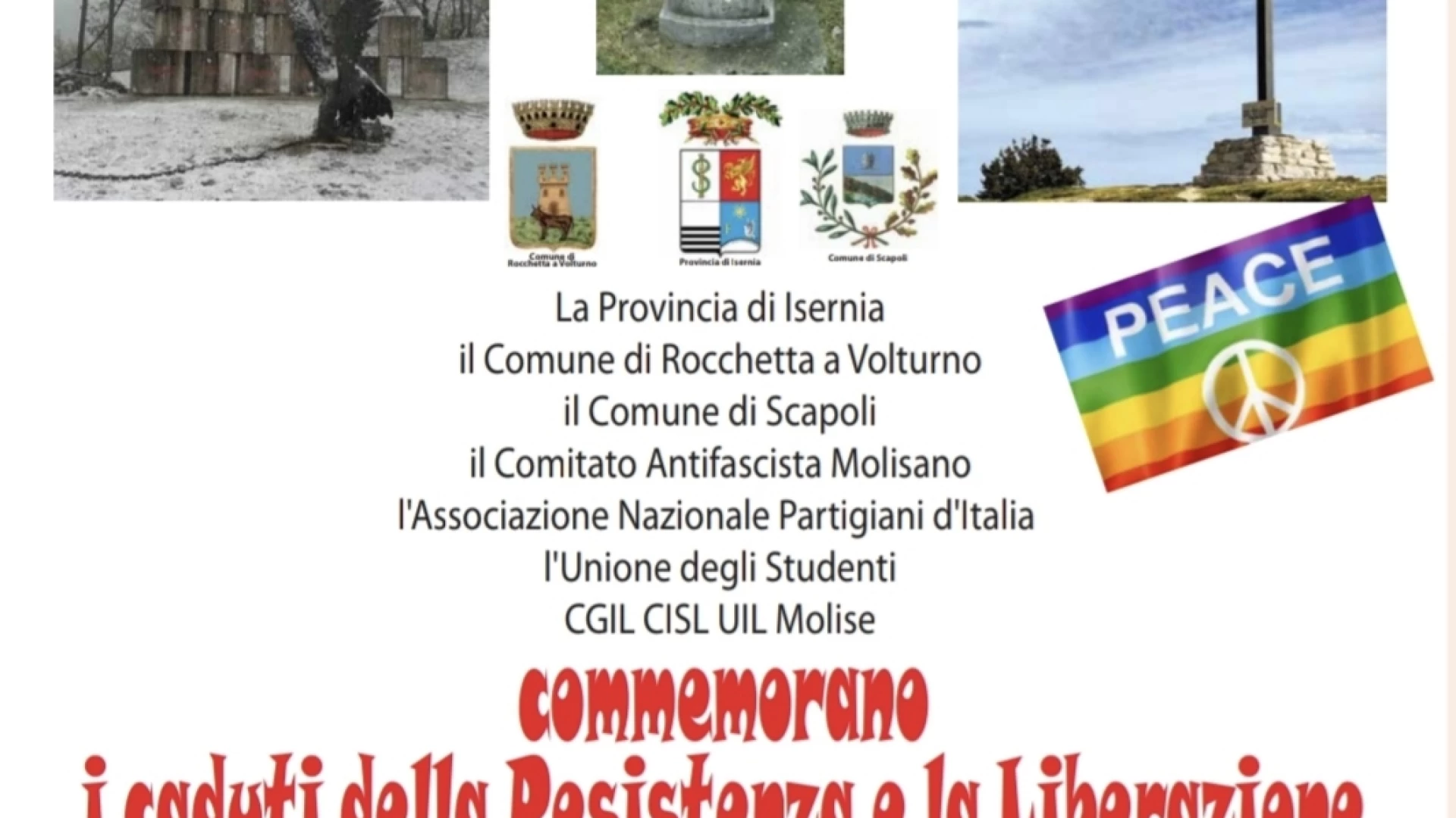 IL 25 aprile a Monte Marrone. La CGIL del Molise richiama una primavera dei diritti e lancia la campagna referendaria per il lavoro sicuro e dignitoso.