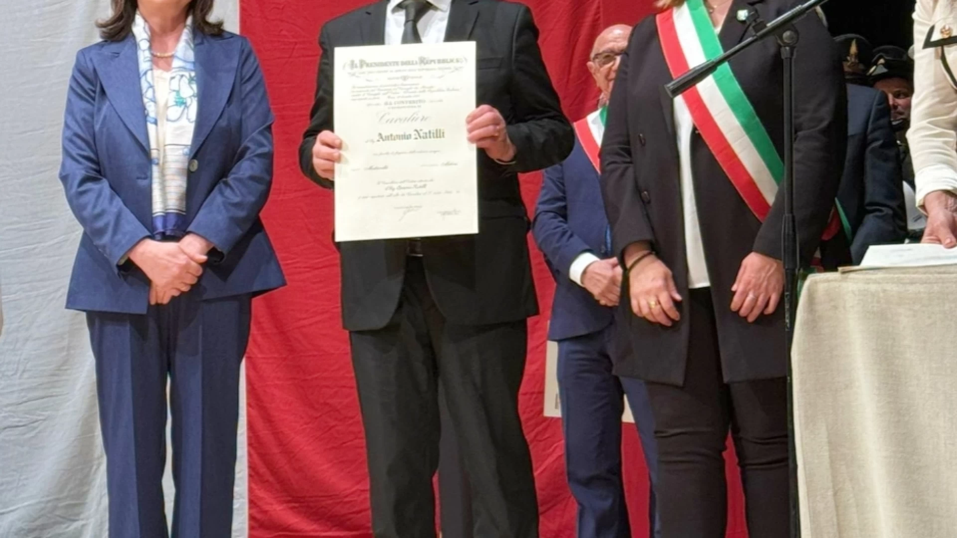 Antonio Natilli Cavaliere della Repubblica, ennesimo riconoscimento per la bottega di Corso Bucci