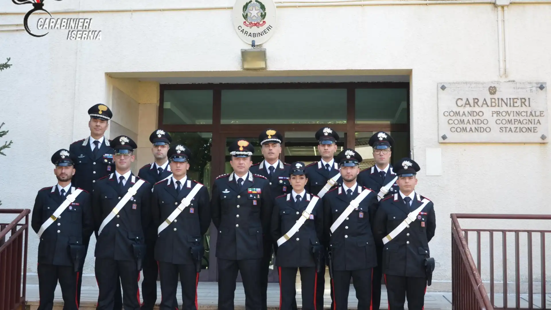 A Isernia sono arrivati nove Carabinieri per rinforzare il Comando Provinciale.