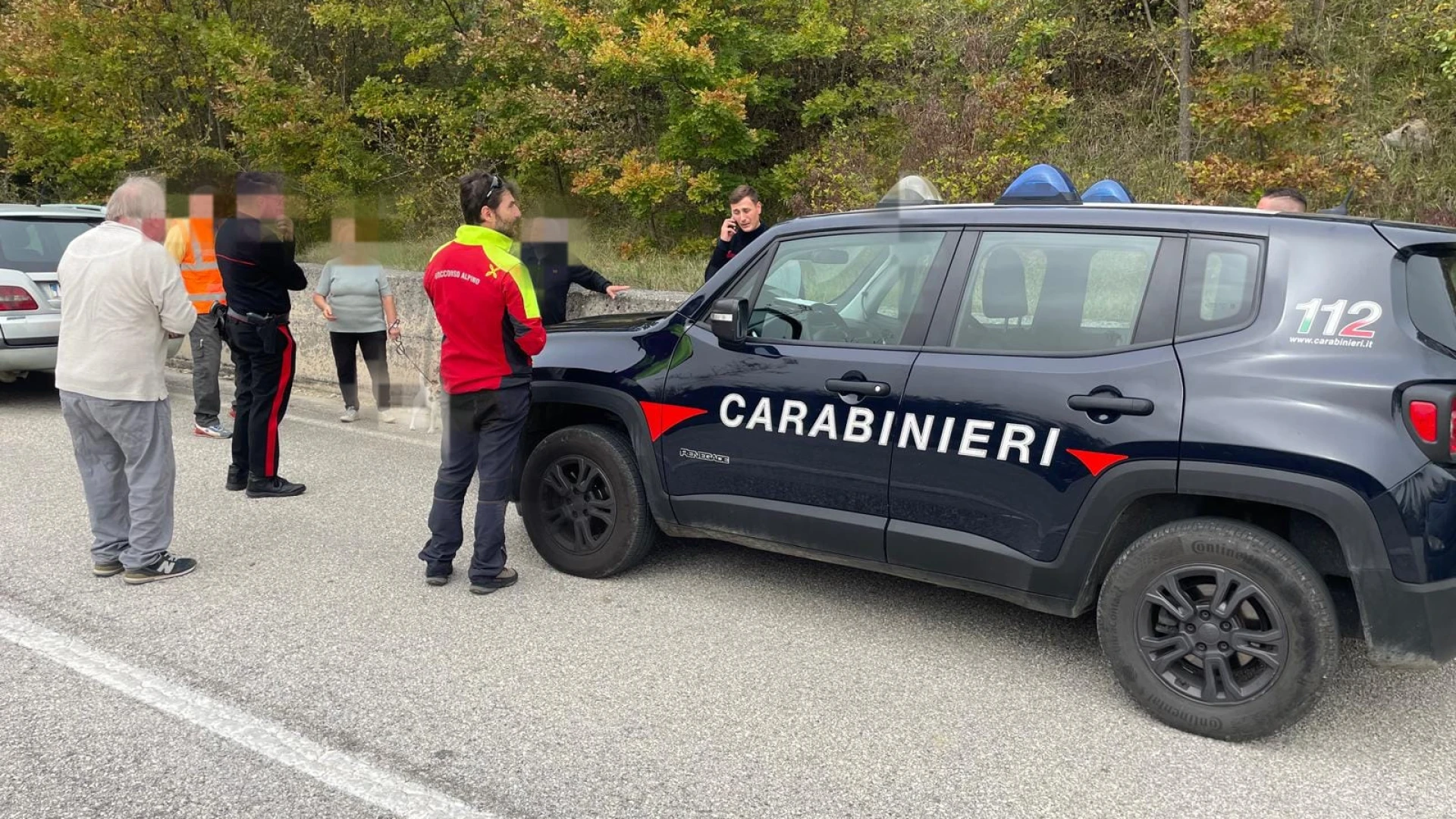 Pietrabbondante: il soccorso Alpino individua fungaiolo disperso nei boschi.