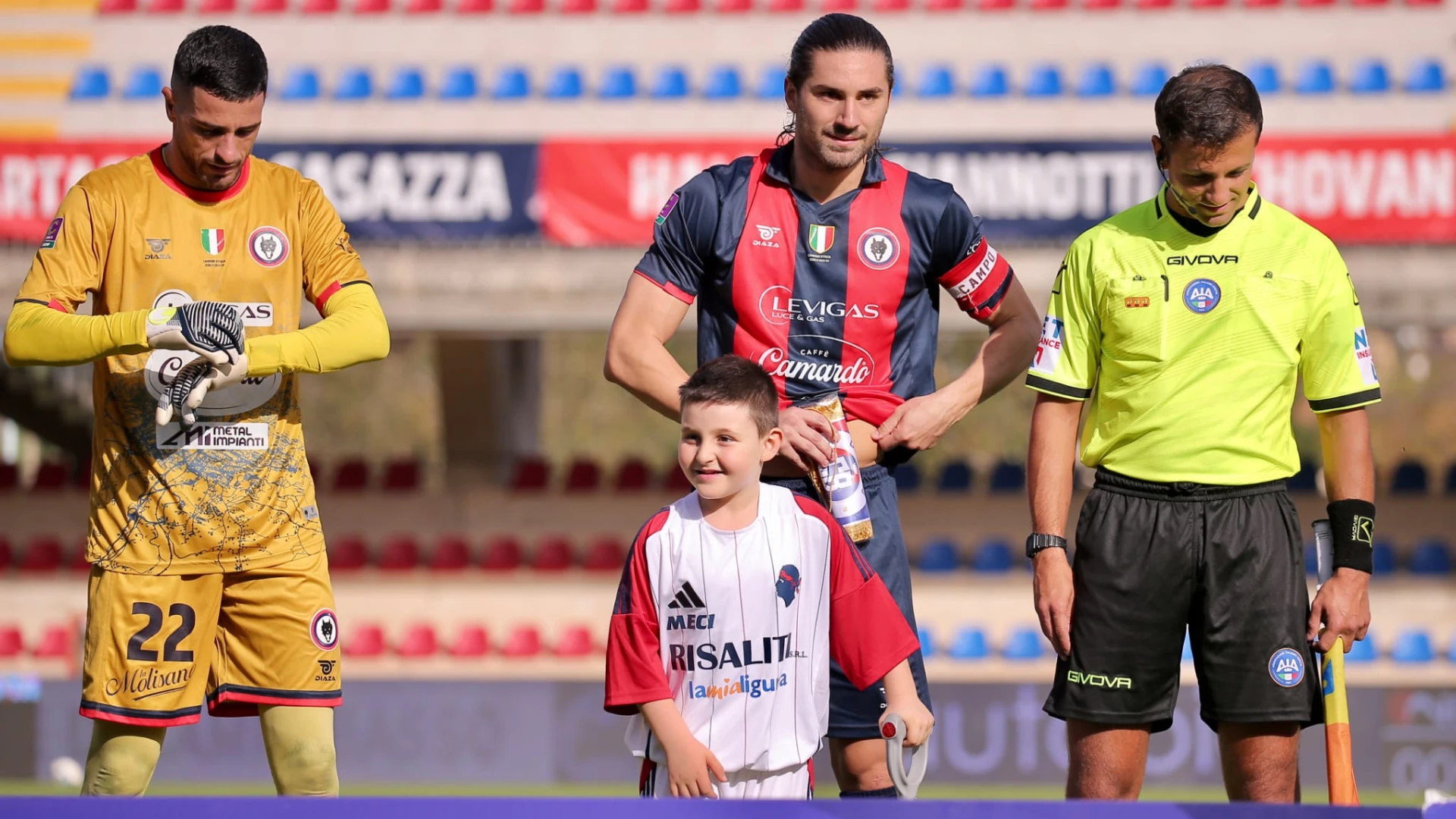 Il Campobasso FC pareggia contro il Sestri Levante al Molinari