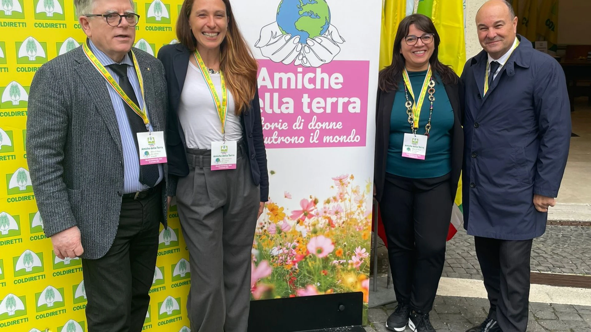 DONNE COLDIRETTI: DELEGAZIONE MOLISANA PRESENTE ALL’ASSEGNAZIONE DEL PREMIO ‘AMICHE DELLA TERRA’