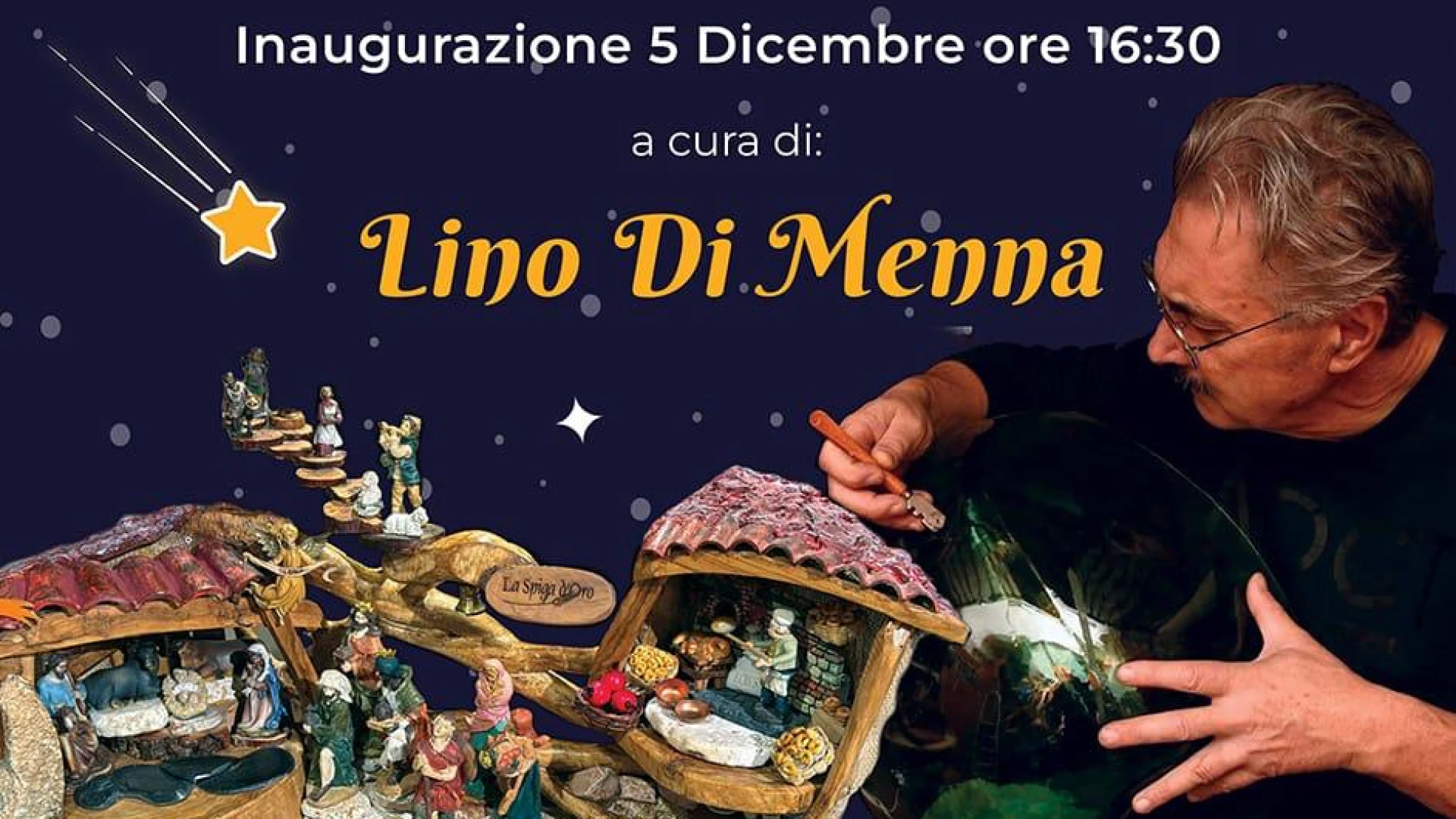 Agnone: il 5 dicembre l’inaugurazione della mostra presepiale presso i locali dell’ex pescheria in via Marconi.