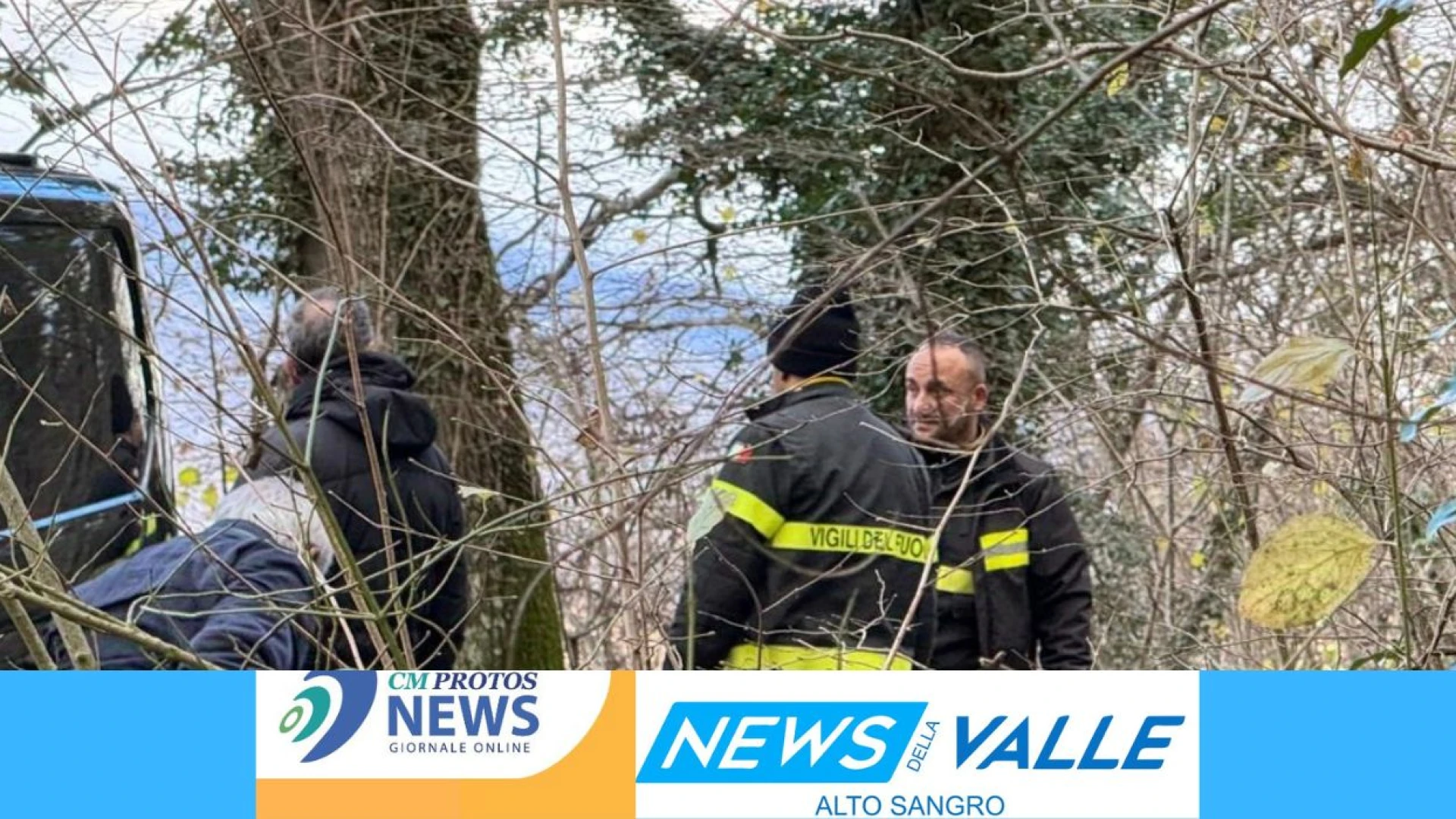 Giallo a Castel Di Sangro: uomo di 74 anni trovato privo di vita nei boschi nei pressi della Chiesa degli Eremiti. Forse aggredito da cani.