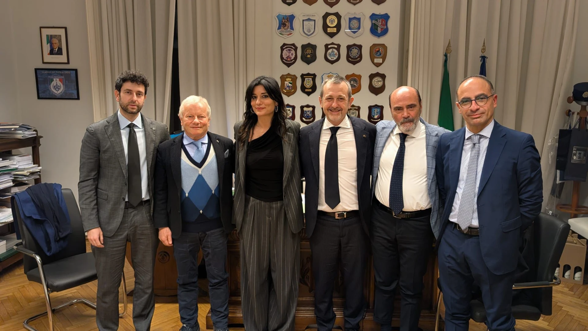 Carenza di magistrati, Di Giacomo , Di Lucente e l’onorevole Lancellotta a Roma dal sottosegretario Del Mastro.