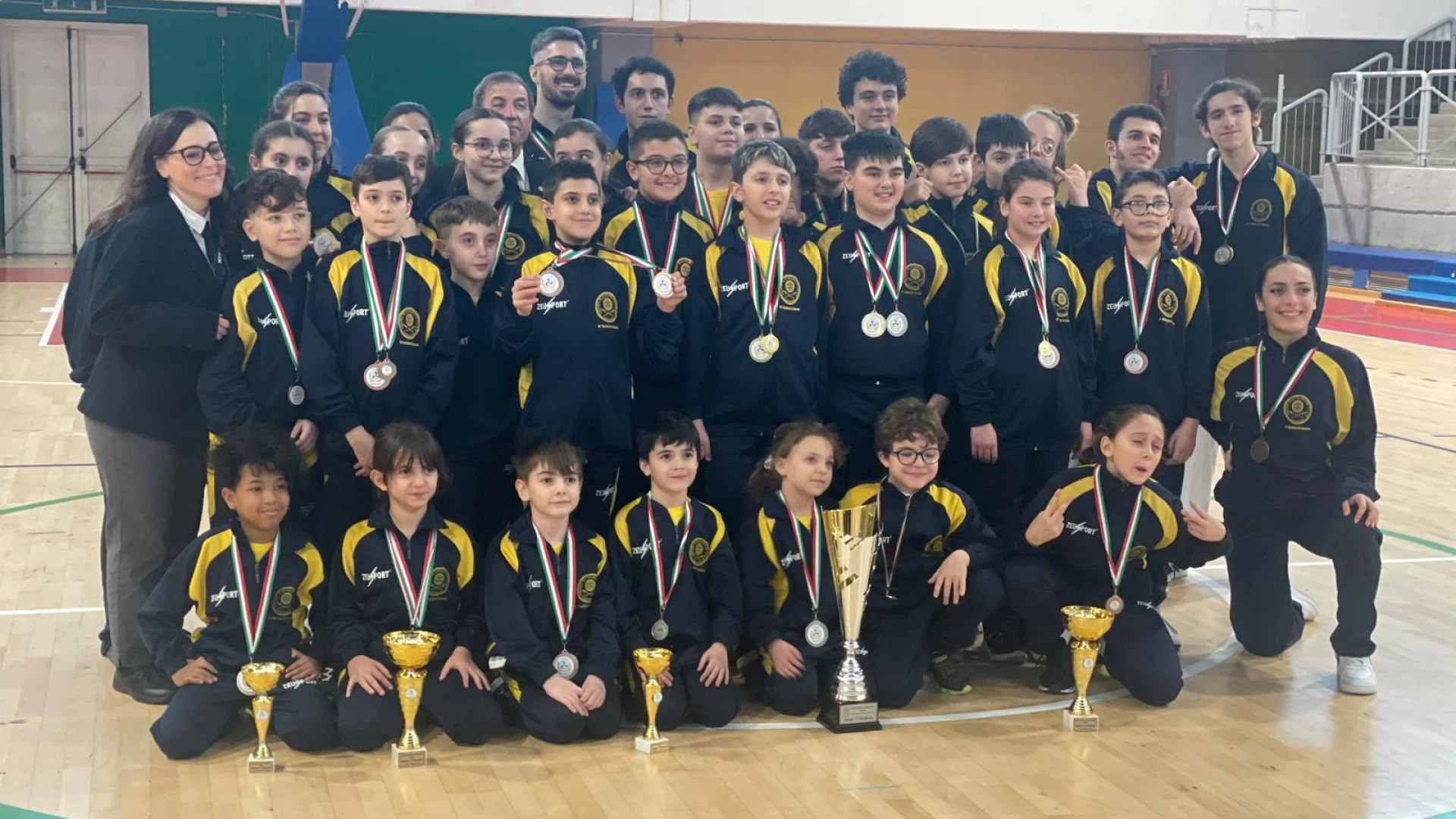 Karate: campionato regionale Kata in Campania. I Molisani dello Shobu Kai portano a casa ben 32 medaglia.