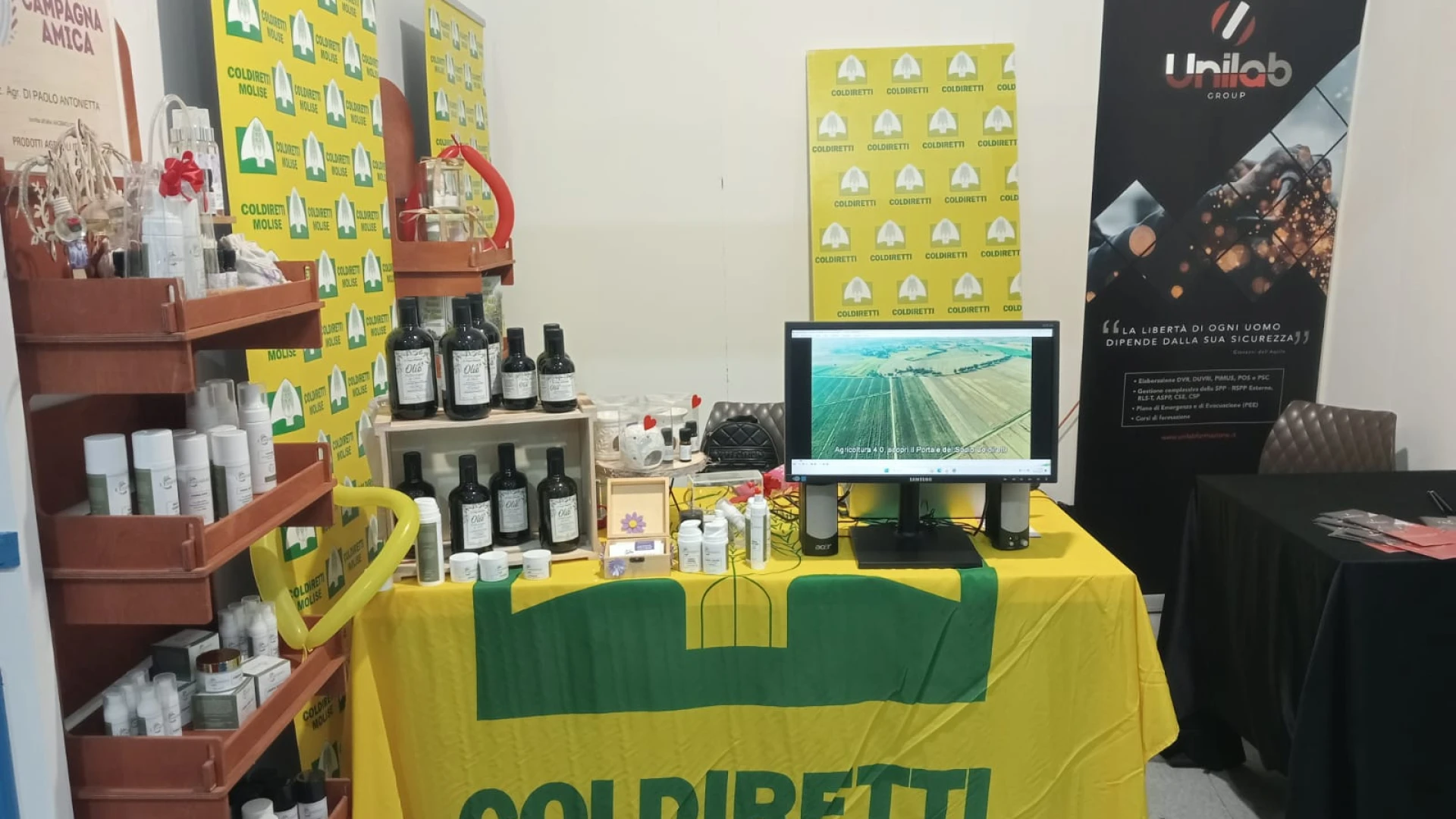 “Molise in fiera”: Coldiretti Molise all’esposizione vicina a imprese e consumatori.