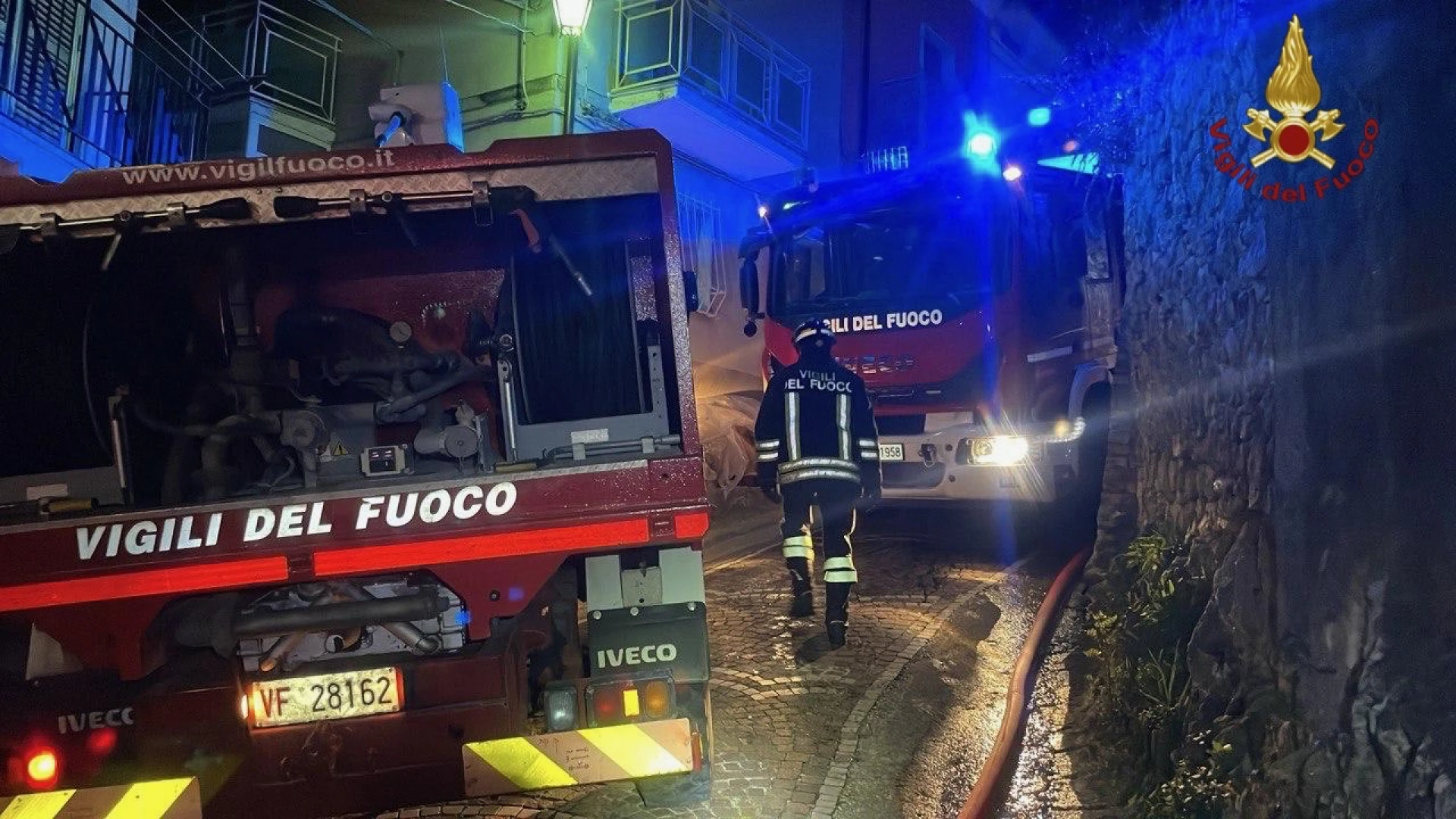 Isernia: 85 enne disperso e ritrovato dai Vigili del Fuoco.