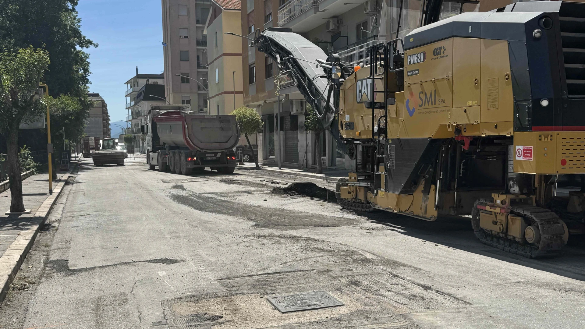 Isernia: Al via i lavori di rifacimento del manto stradale in via Giovanni XXIII e modifiche temporanee alla circolazione. La nota dell'assessore Antenucci.
