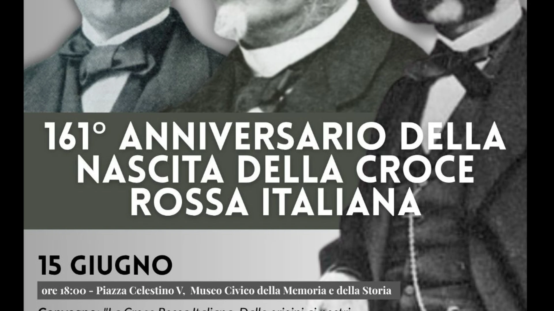 Il Comitato di Isernia della Croce Rossa Italiana celebra il 161° anniversario della fondazione della CRI