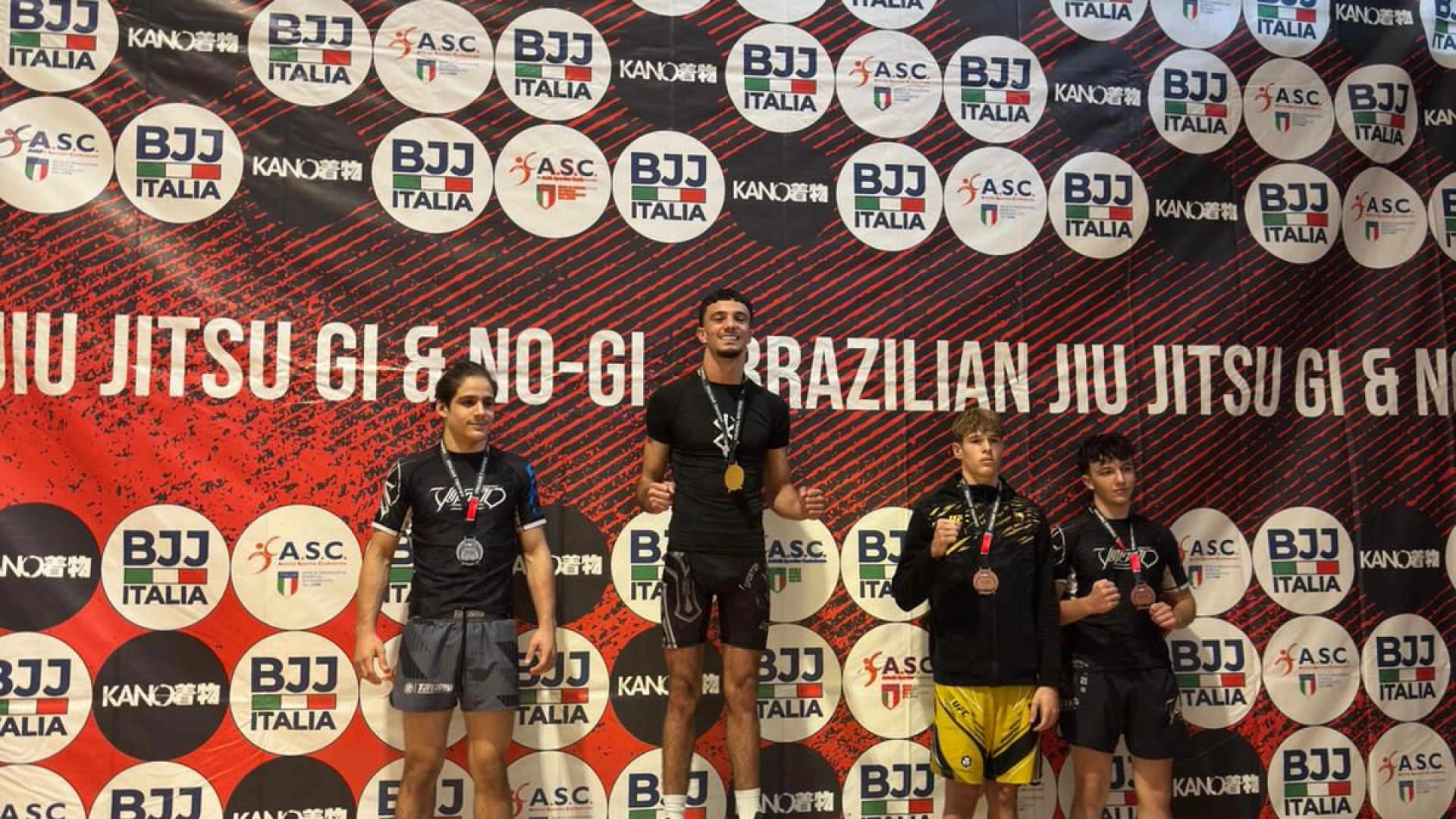 Brazilian Jiu-Jitsu: successi molisani all’Italian Trophy di Roma