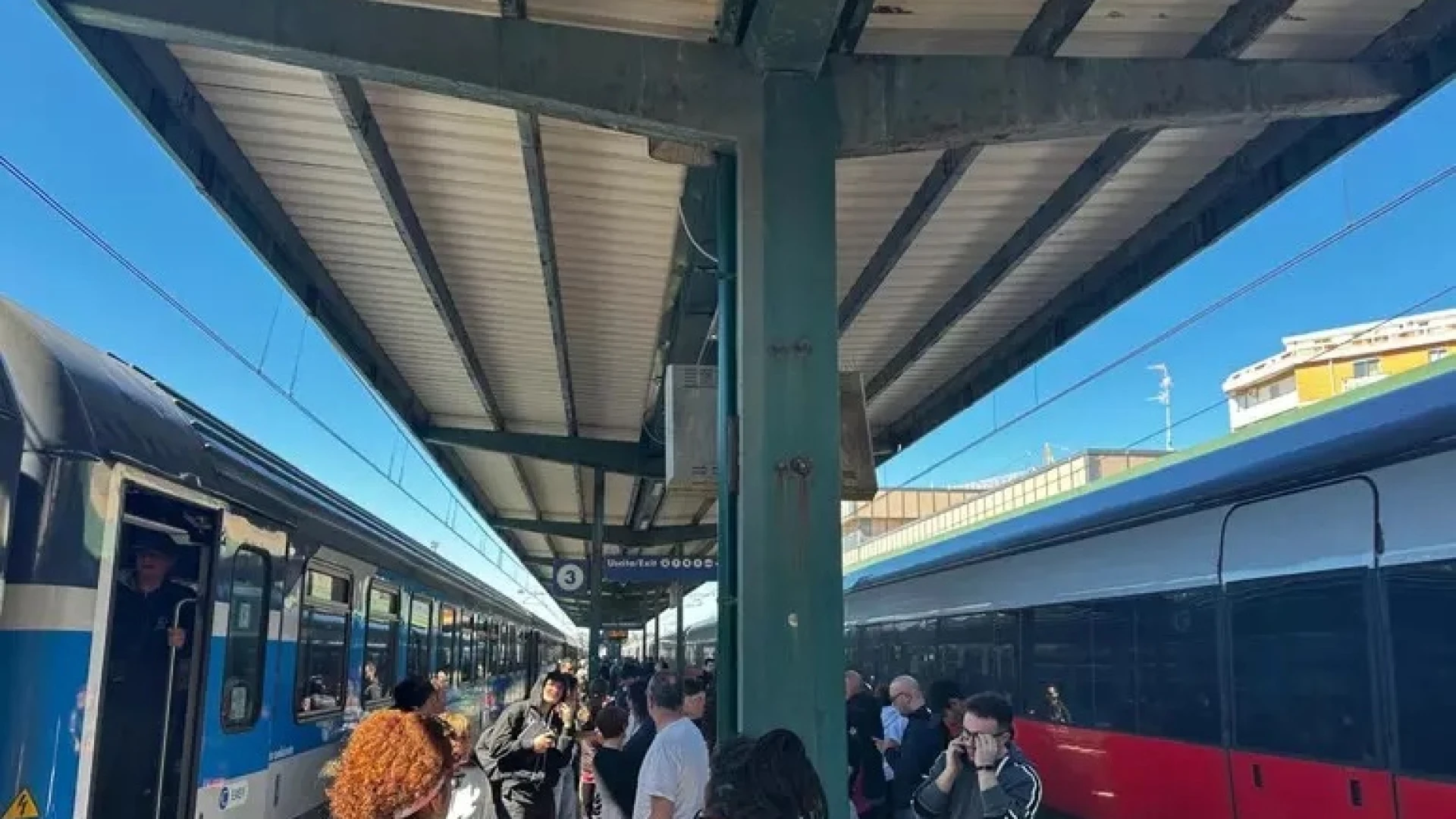 Si risveglia frana storica in Molise, chiuse A14 e linea ferroviaria