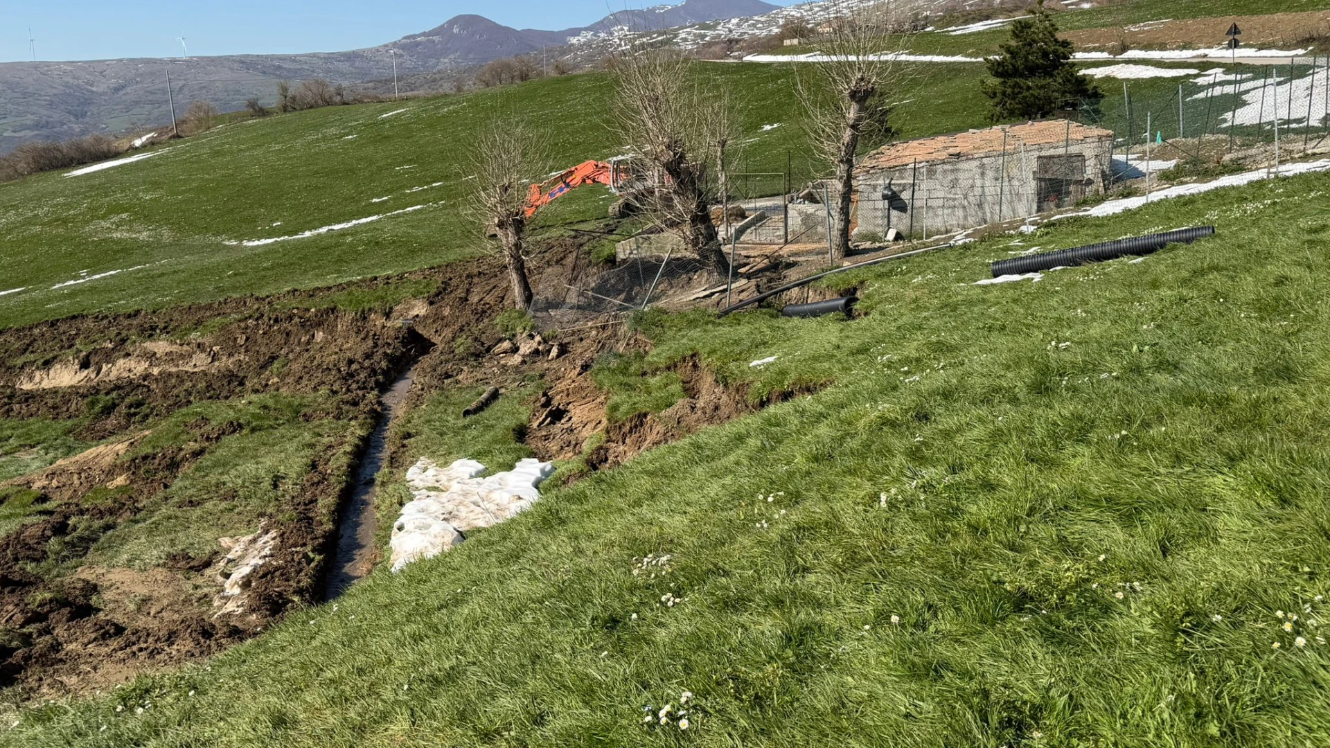 Frane in Provincia di Isernia. Aggiornamento della situazione a sabato 11 aprile ore 20.