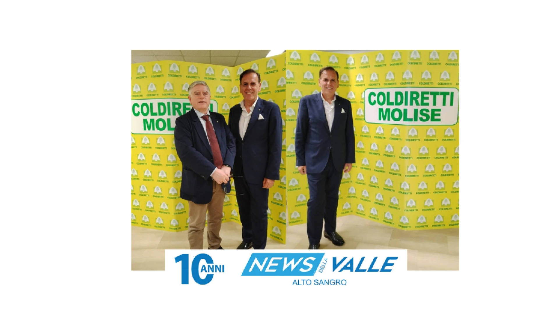 Coldiretti Molise: Franco dell’Acqua nuovo direttore regionale.