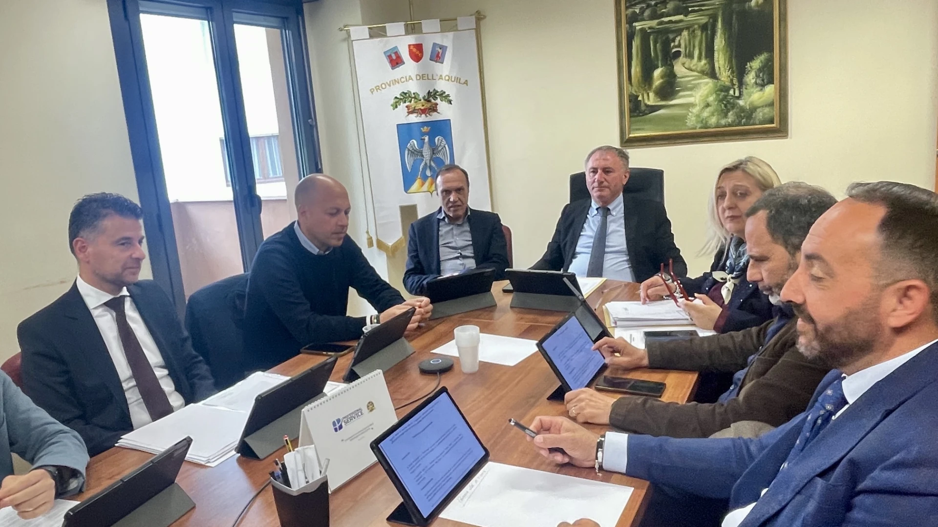 Consiglio Provinciale dell'Aquila: via libera aggiornamento DUP, interventi per quasi 2milioni di euro.