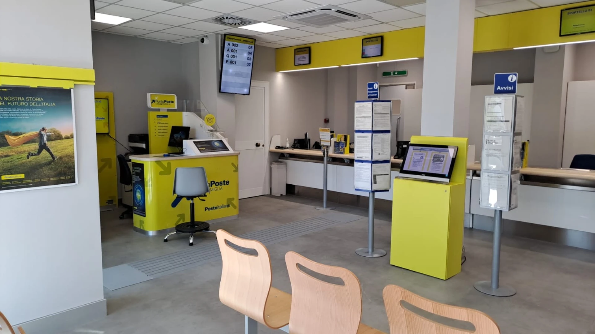 Poste Italiane: scadenza acconto IMU 2026, in 25 uffici Postali Molisani prenotazioni del turno a sportello con l’APP “P” e dal sito poste.it