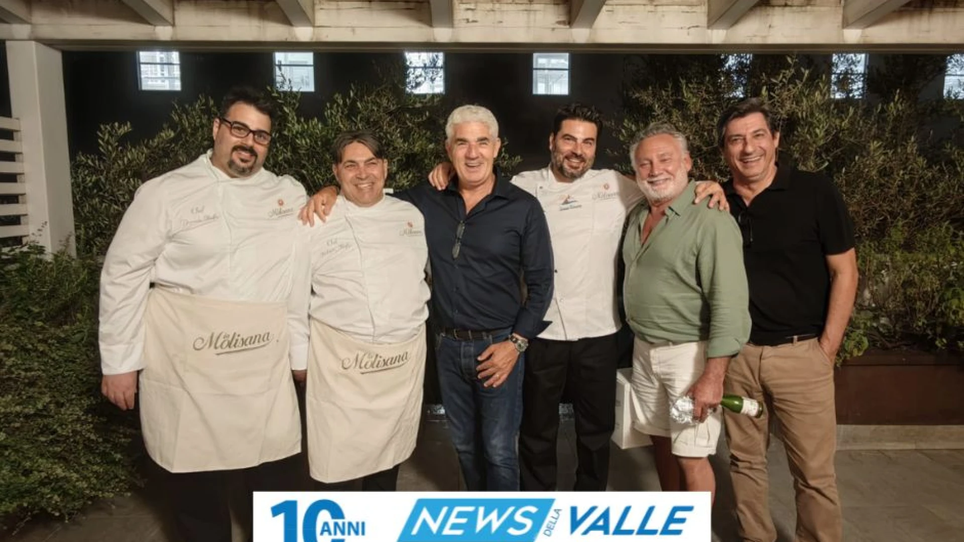 Il Molise del Cinema incontra il Molise del gusto: lo chef Stefano Rufo firma la cena per il cast del film di Riccardo Milani.