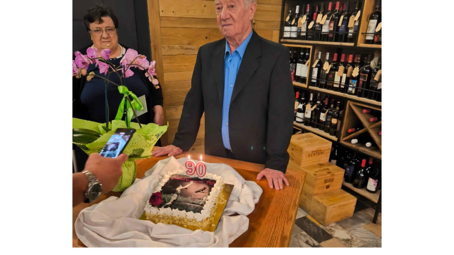 Colli a Volturno: 90 anni per Antonino Incollingo. Gli auguri della nostra redazione.