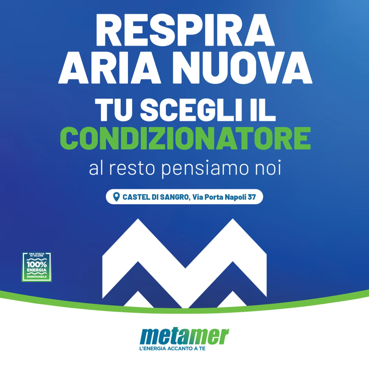 Banner Metamer condizionatore 306 per 306 pixel
