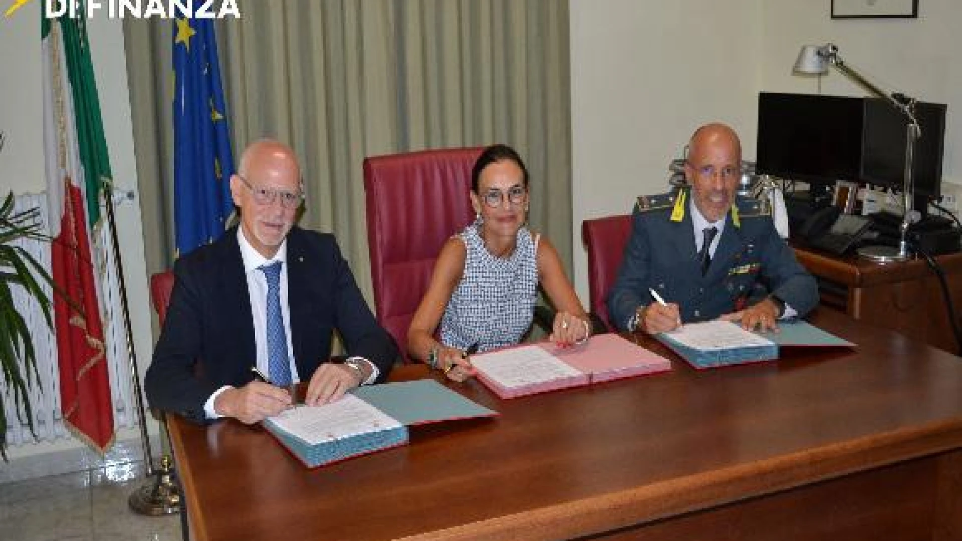 Guardia di Finanza Isernia: più incisiva azione di contrasto ai reati tributari. Siglato accordo tra la Procura penetra, Agenzia delle Entrate e Fiamme Gialle.