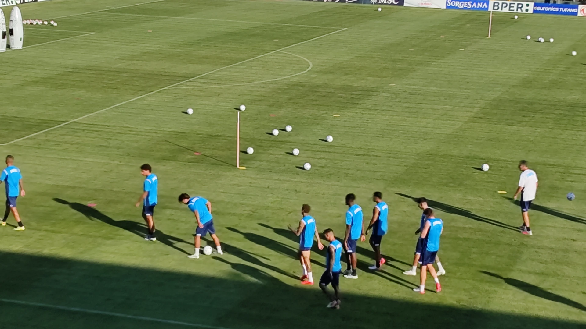 Day 1 ritiro Napoli. Report allenamento pomeridiano
