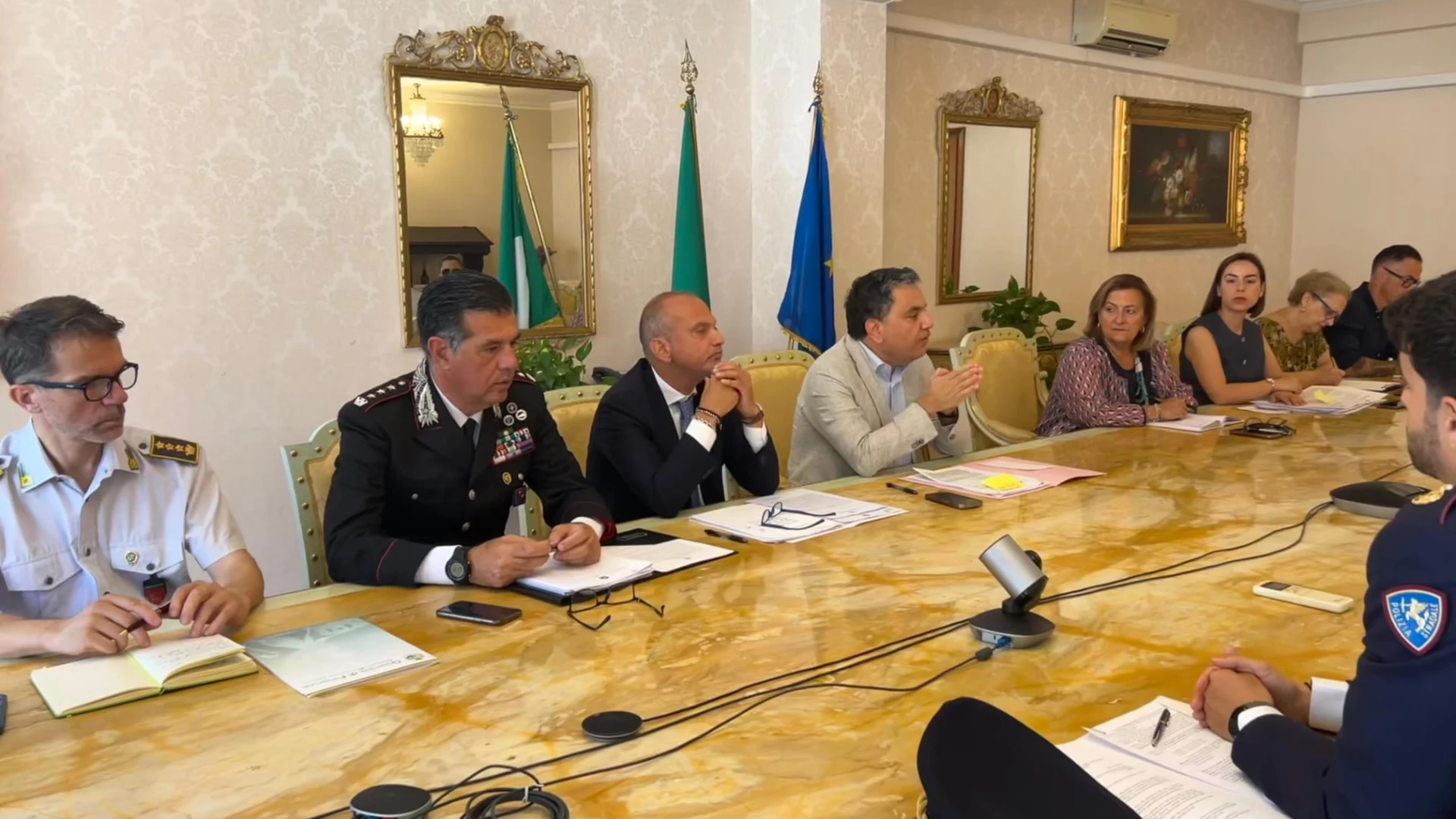 Isernia, vertice in Prefettura: più controlli su strade ed eventi per la stagione estiva