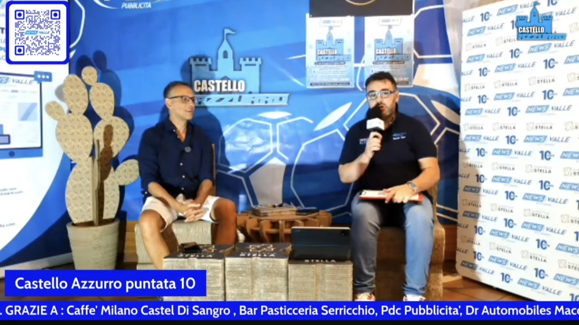"Castello Azzurro", rivedi la terza puntata. Ospite Antonello Giannetti (VIDEO)