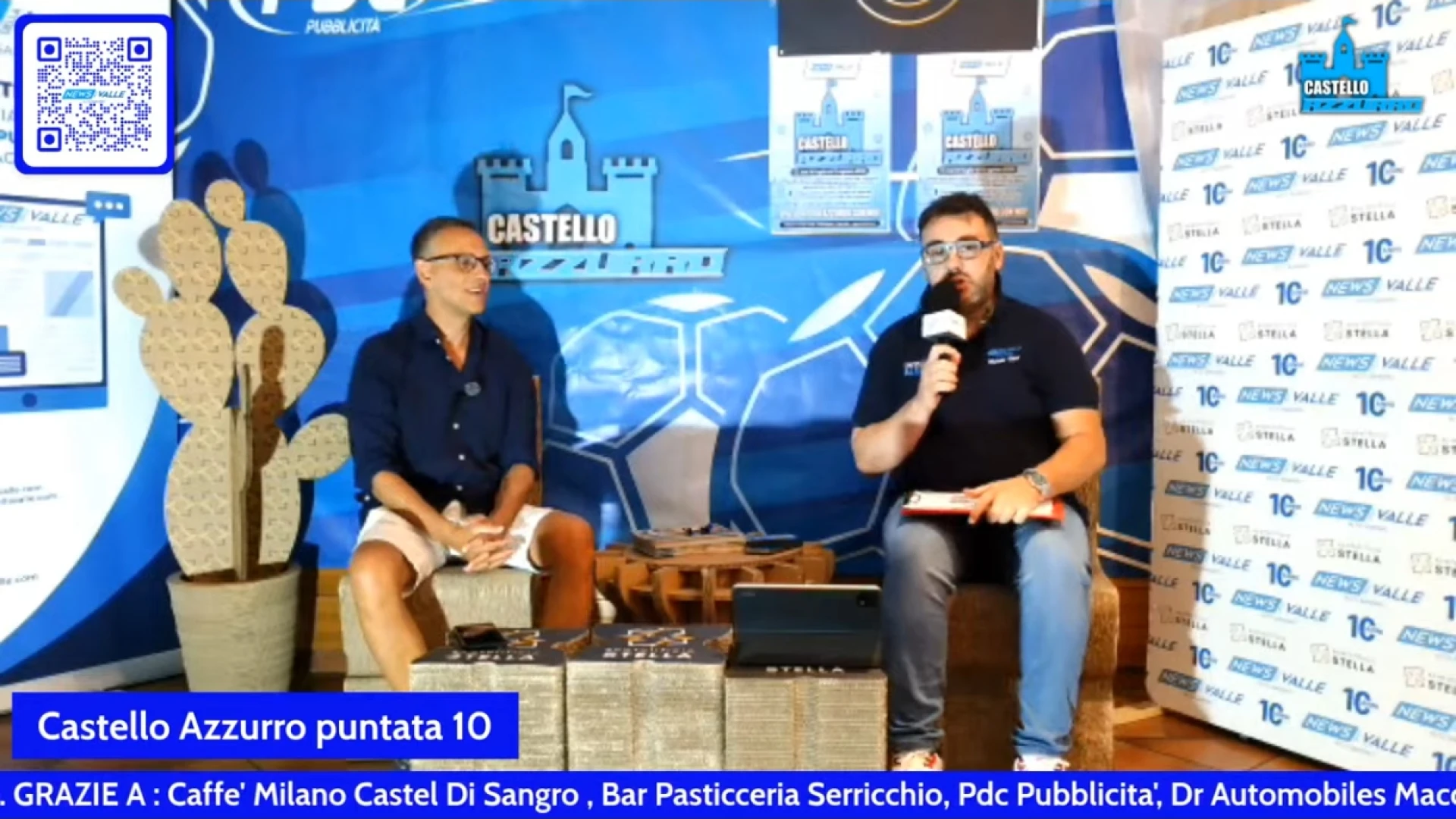 "Castello Azzurro", rivedi la terza puntata. Ospite Antonello Giannetti (VIDEO)
