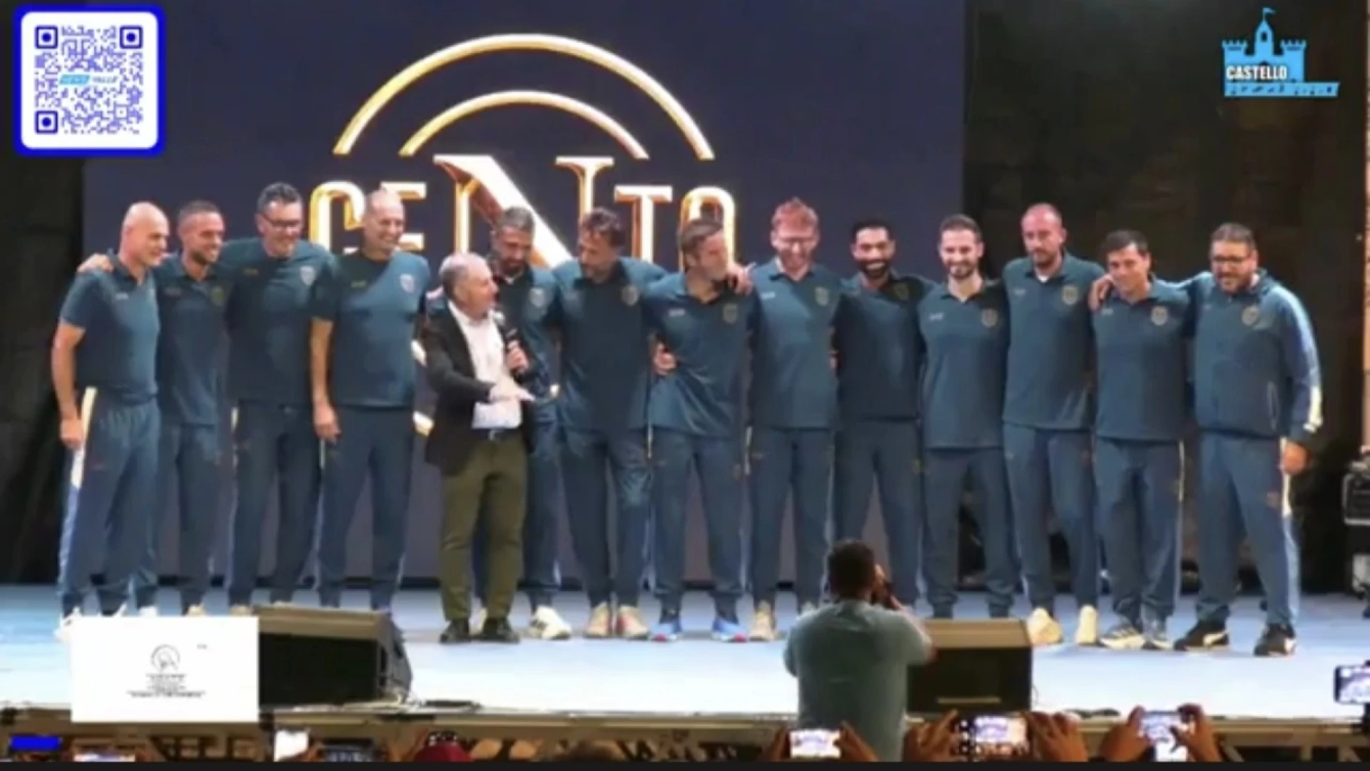 "Castello Azzurro", puntata numero 4. Da Piazza Plebiscito la presentazione di Mister Allegri e del suo staff tecnico. (LIVE)