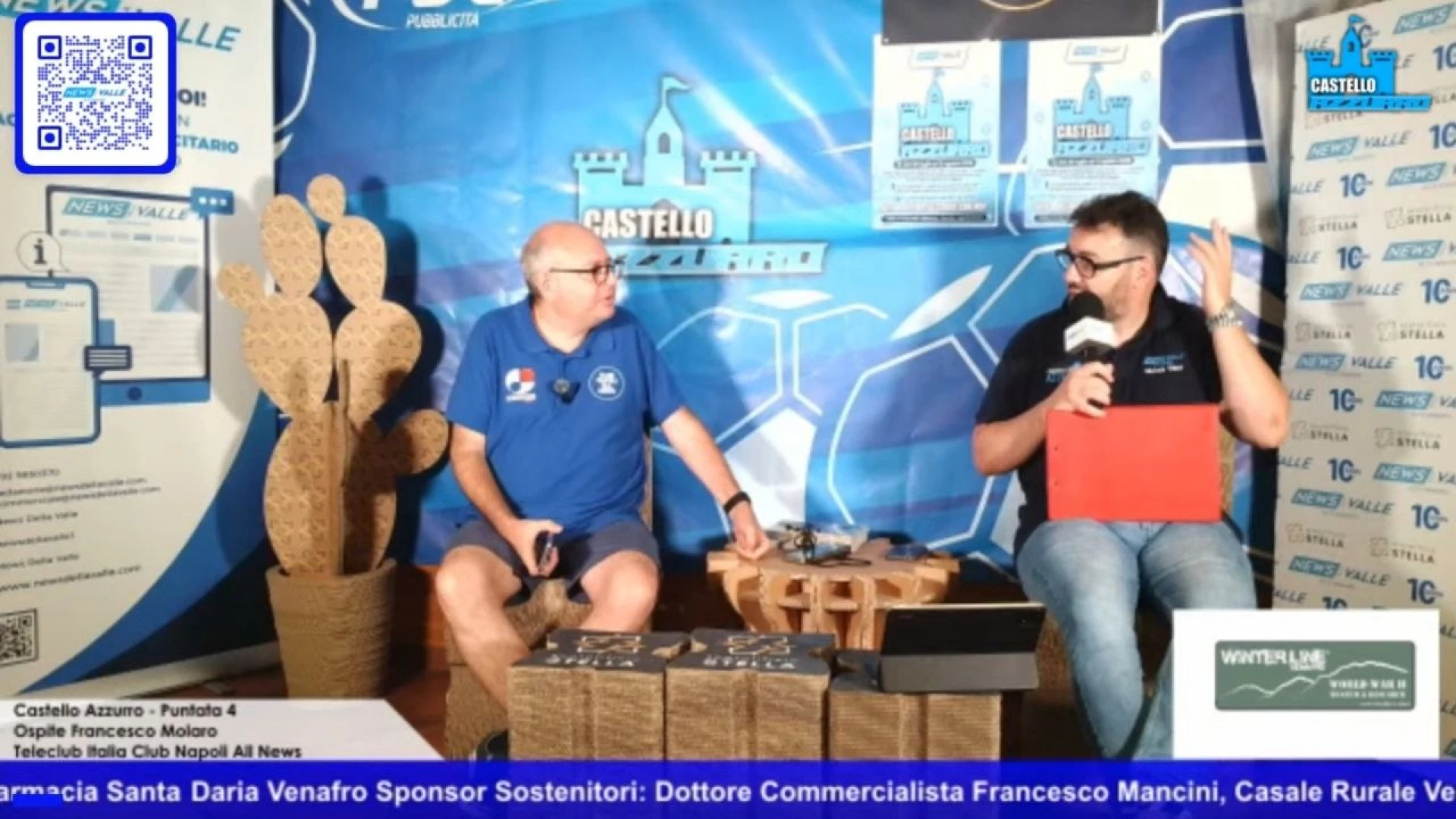 "CASTELLO AZZURRO", rivedi la quinta puntata della nostra trasmissione. Ospite Francesco Molaro (LIVE).