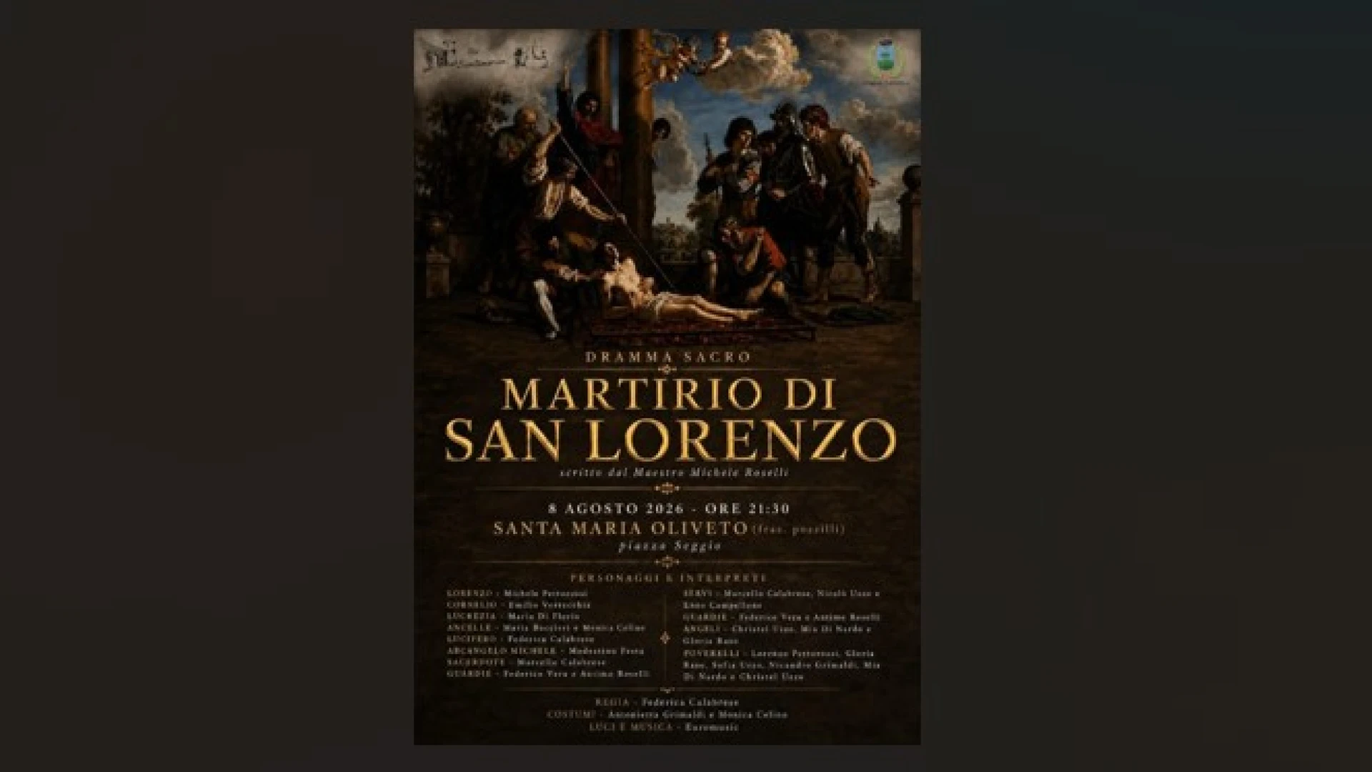 Santa Maria Oliveto: tre giorni di festeggiamenti nella frazione di Pozzilli in onore di San Lorenzo.