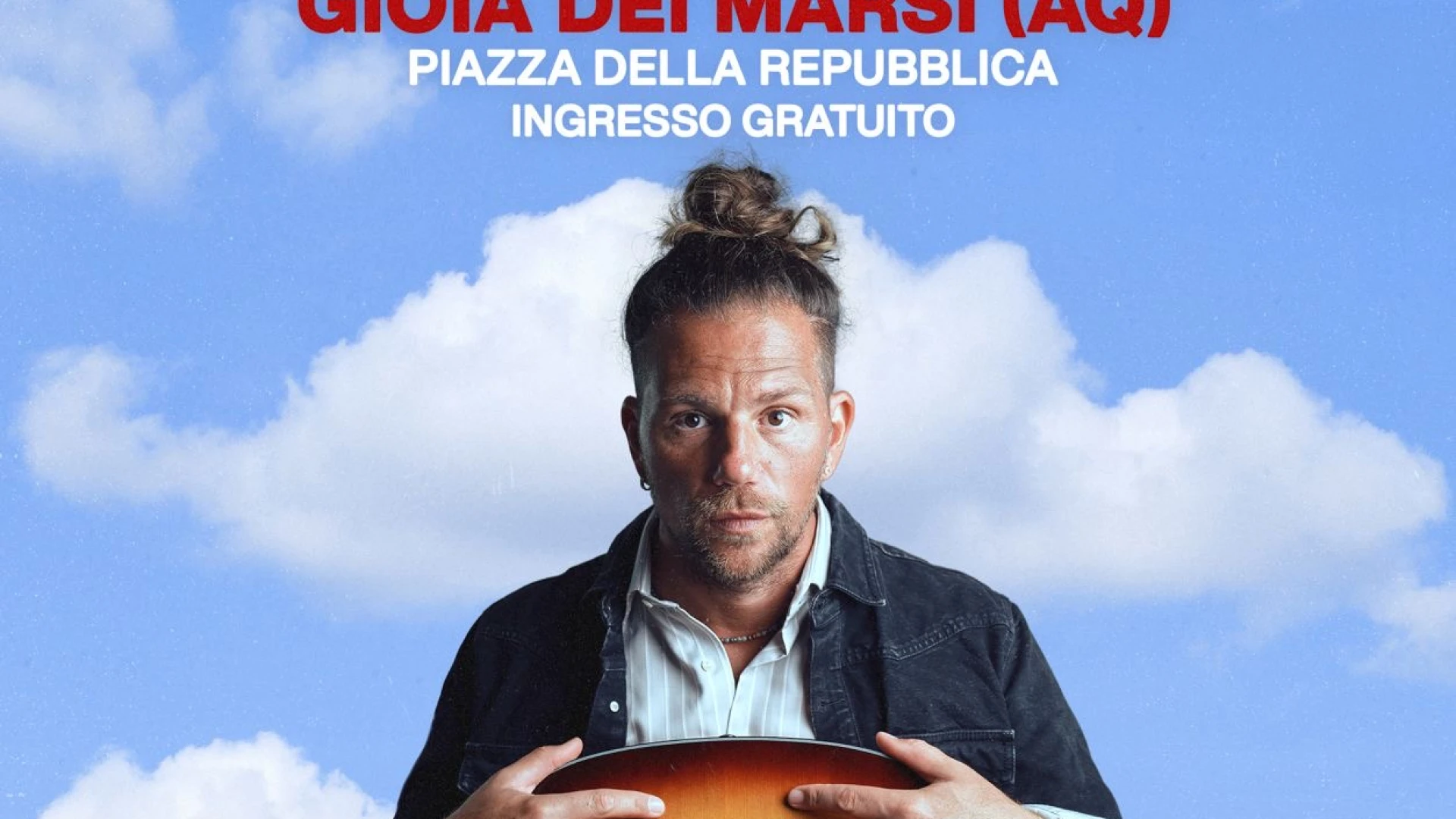 Enrico Nigiotti a Gioia dei Marsi, concerto gratuito il 21 agosto.