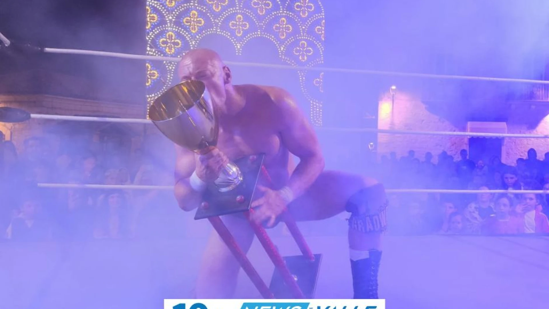 Pizzoferrato-CH: una notte di wrestling internazionale ed indimenticabile. Grande successo per il torneo dedicato al grande Bruno Sammartino. (VIDEO).