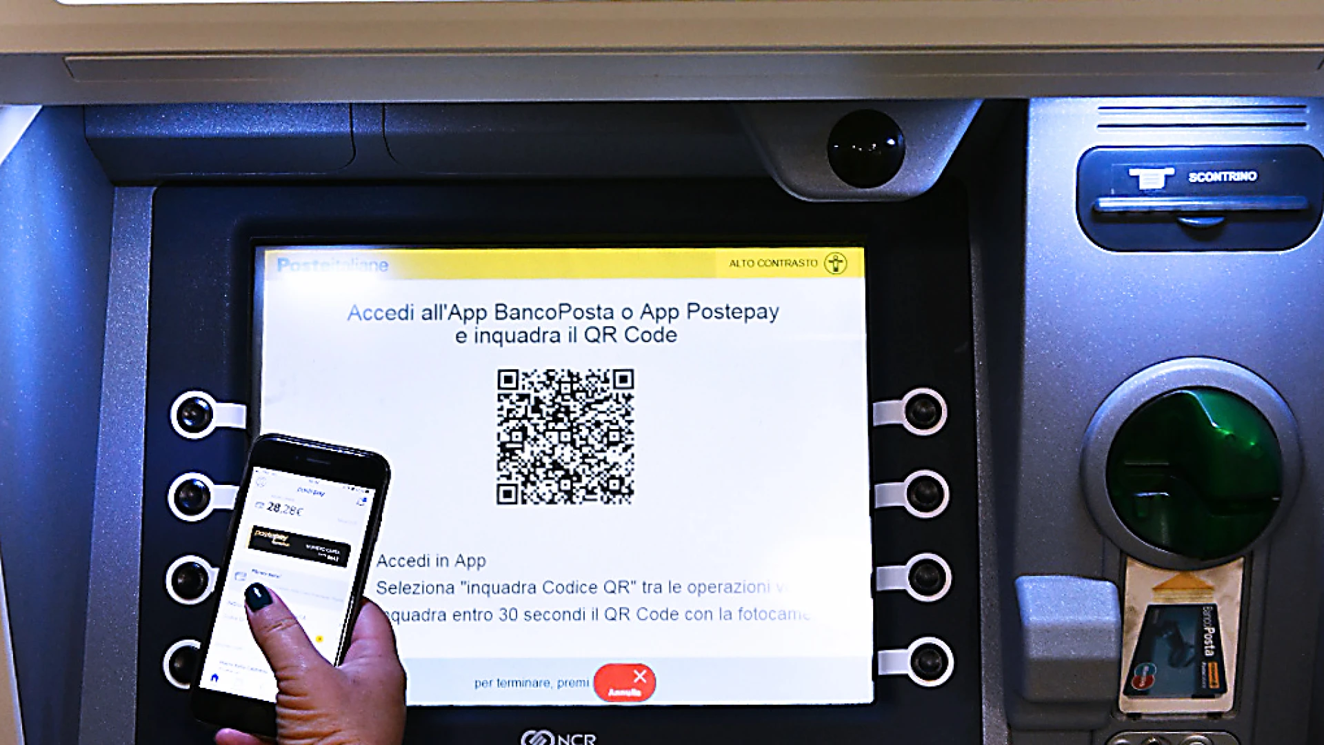 Poste Italiane amplia la rete dei Postamat: 431 nuove installazioni nel primo semestre 2026