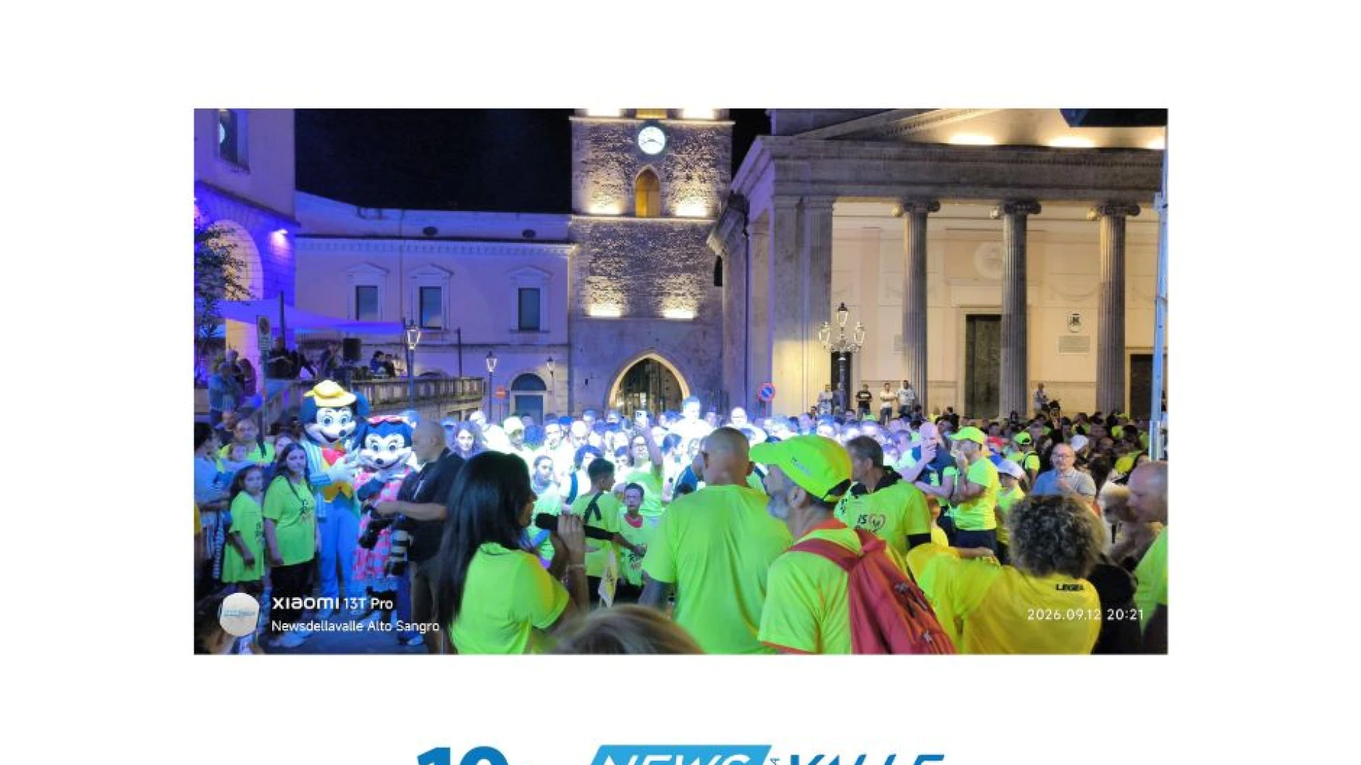 ISRUNIGHT SHOW 2026, successo per la passeggiata collettiva in città promossa dall’Asd Free Runners Isernia. (video)