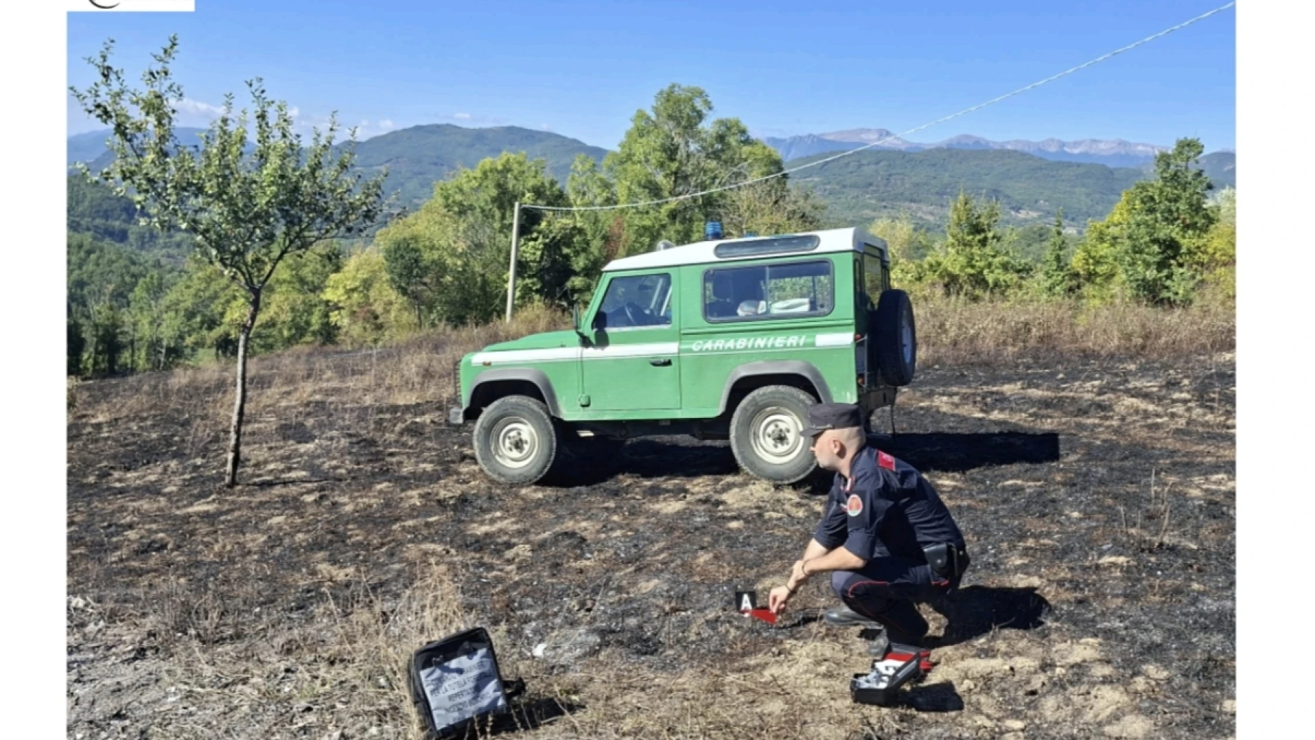 Roccasicura (IS). Denunciato il responsabile dell’incendio boschivo in loc. “Vignale”.
