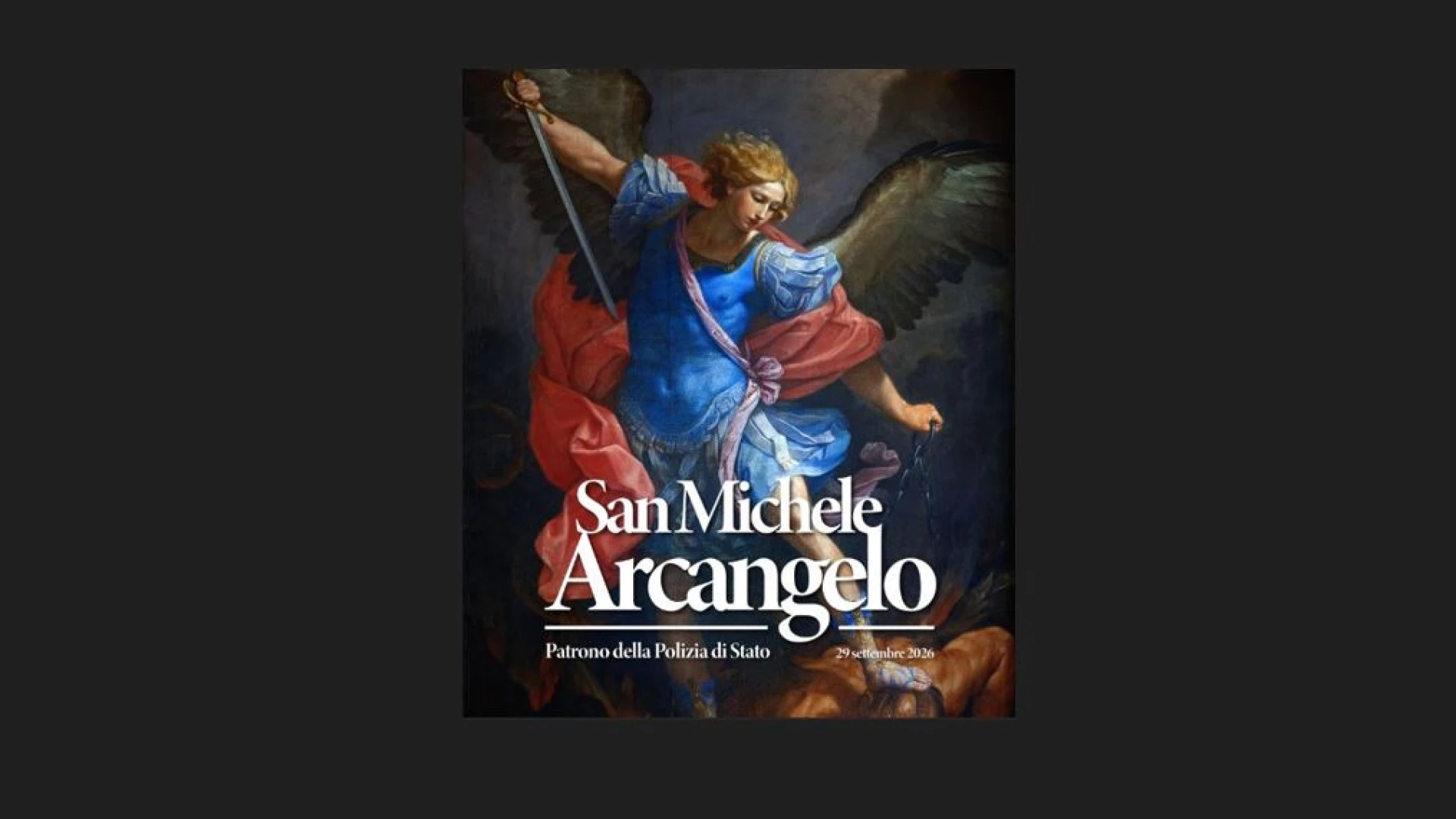 La Polizia di Stato ha celebrato il patrono San Michele Arcangelo.