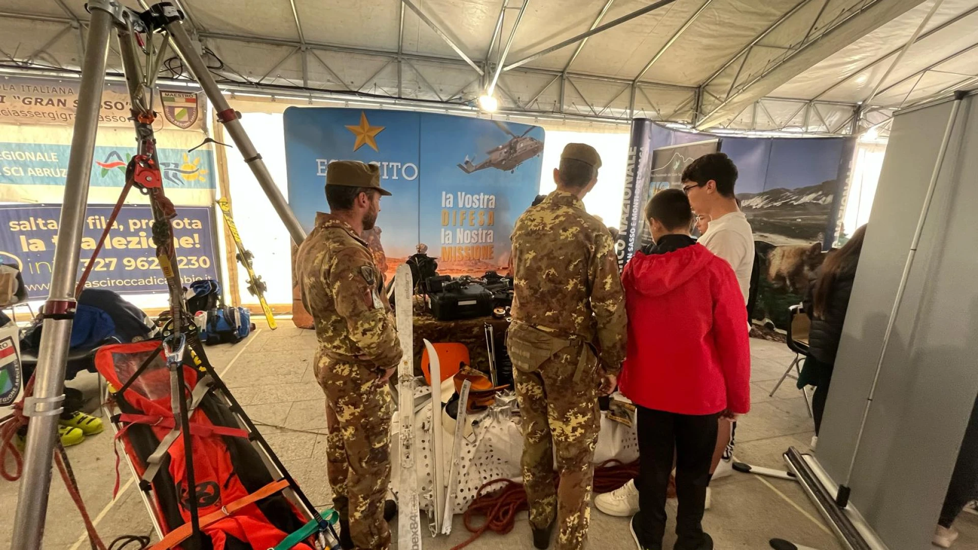 L’Esercito presente a “L’Aquila Città di Montagna”