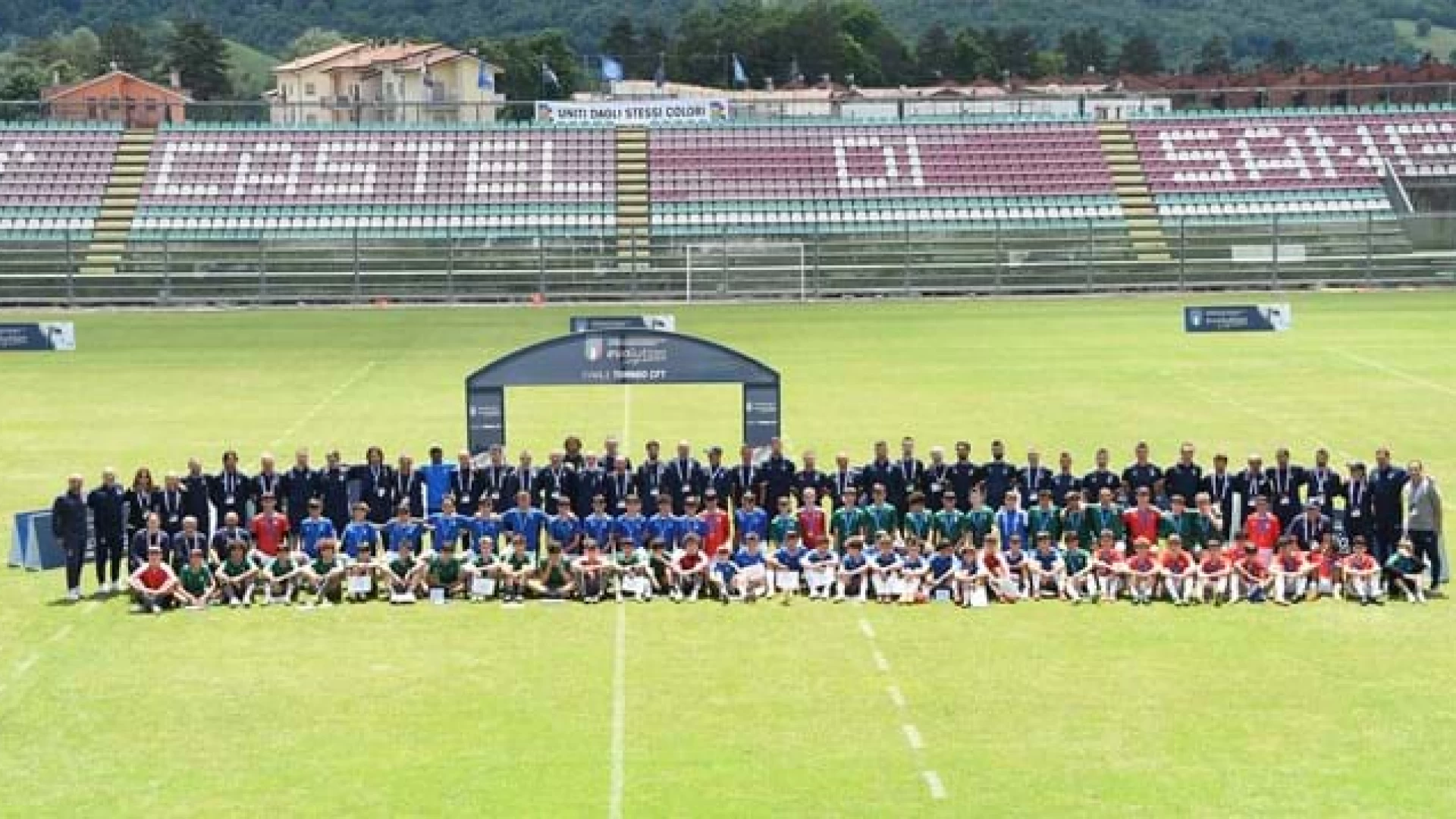 Castel Di Sangro: fasi finali del Torneo dei Centri Federali Territoriali. Piu’ di 700 giovani calciatori impegnati al “Patini”.