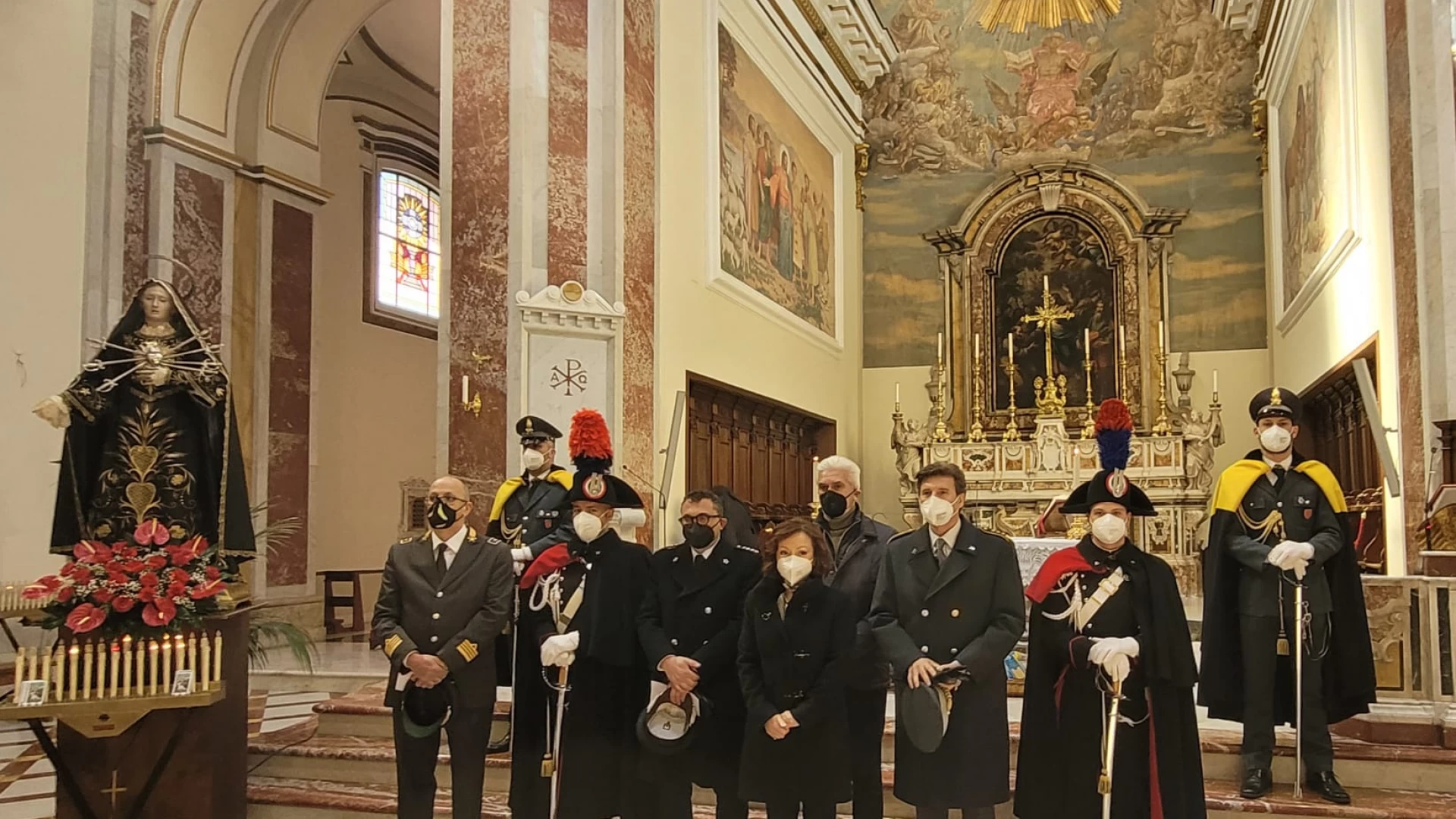 Santa Messa Pasquale per Polizia e Vigili del Fuoco celebrata ad Isernia
