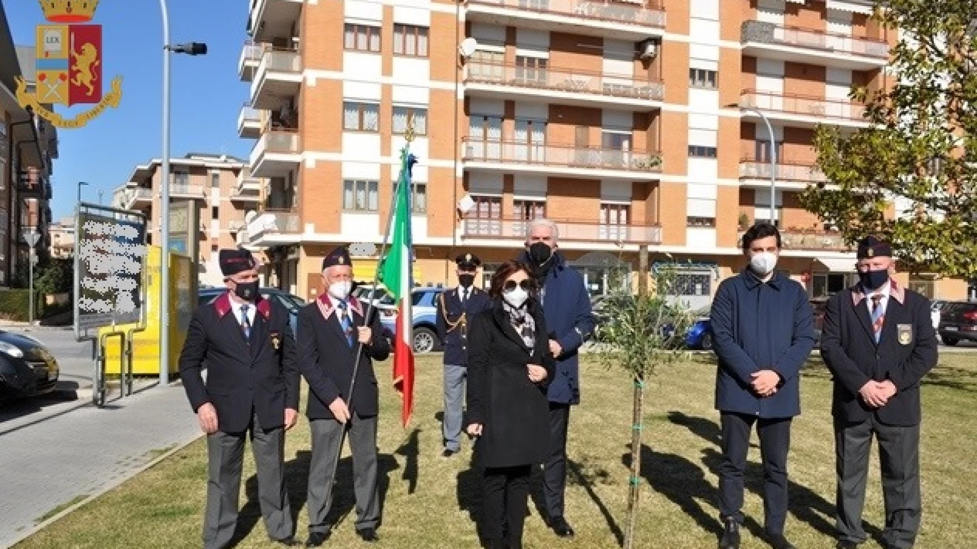 Isernia: In Piazza D'Uva, piantato un ulivo in ricordo di Giovanni Palatucci.