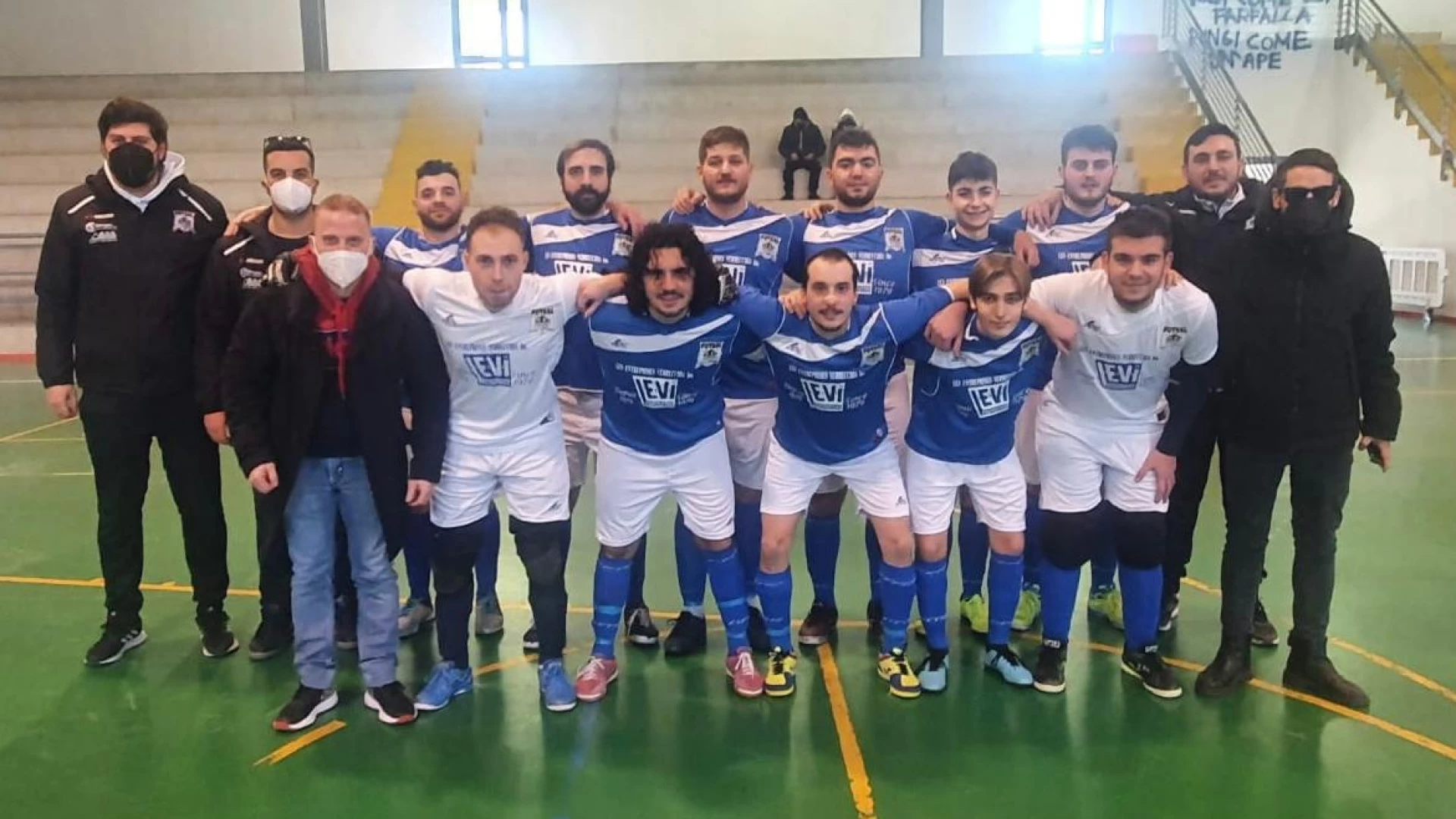Calcio a 5 Serie C1: La capolista Futsal Colli incontenibile passa a Miranda per 2 a 13. Vetta consolidata.
