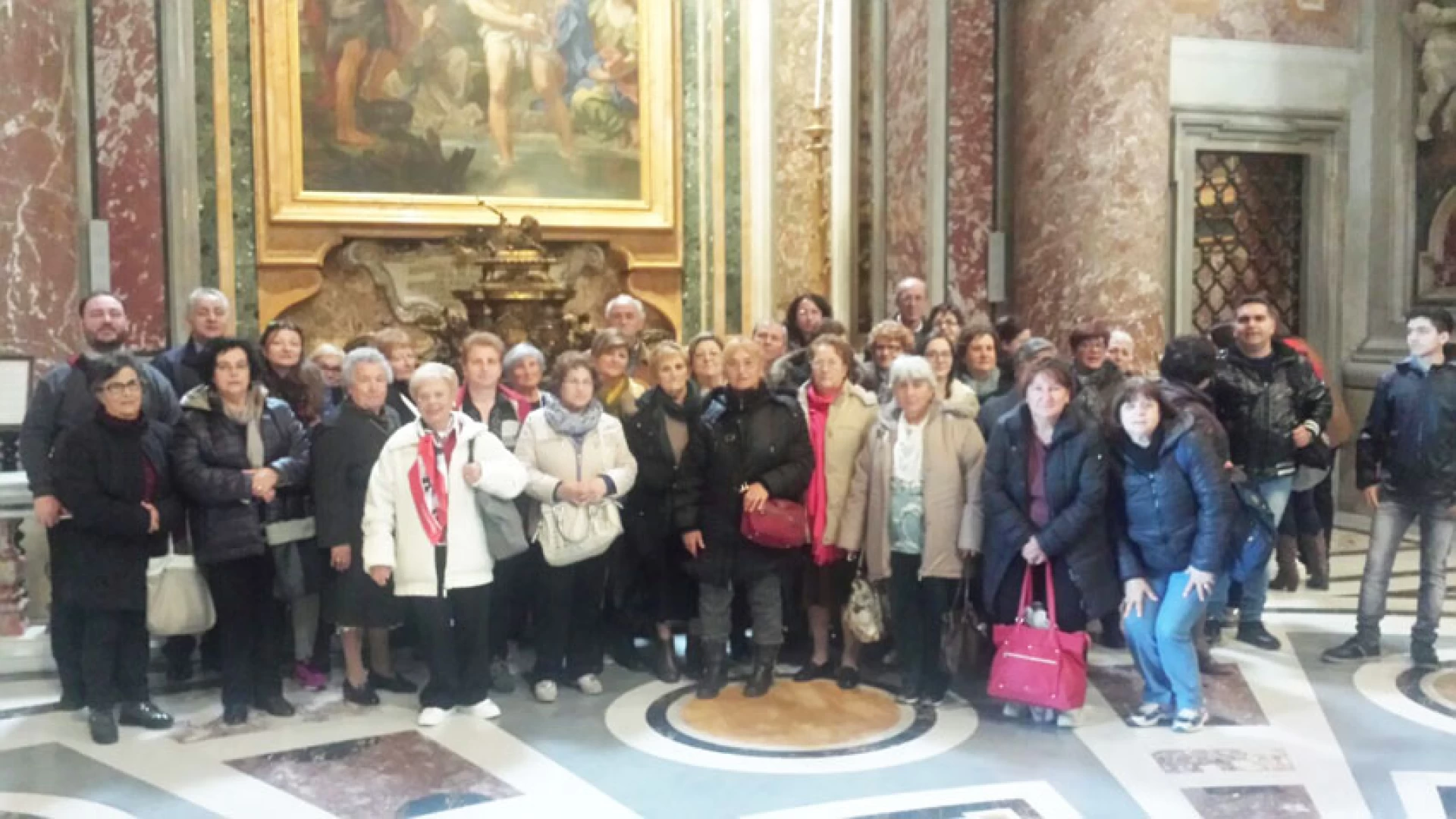 Venafro: la parrocchia di San Simeone in visita a San Pietro per la chiusura della Porta Santa.