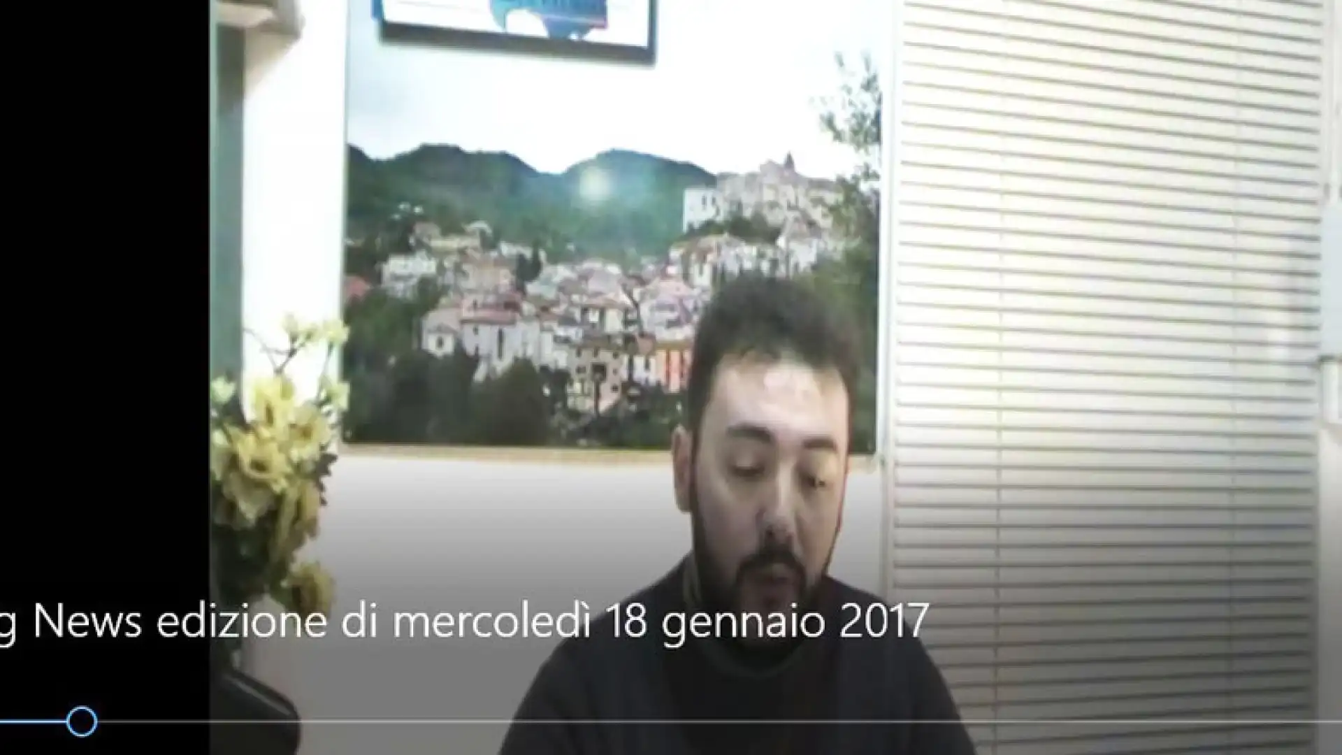 Tg News edizione video di mercoledì 18 gennaio 2017